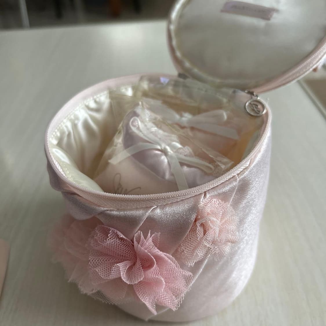 질스튜어트 2011 크리스마스 페어리 가든 핑크 파우치 상품이미지1