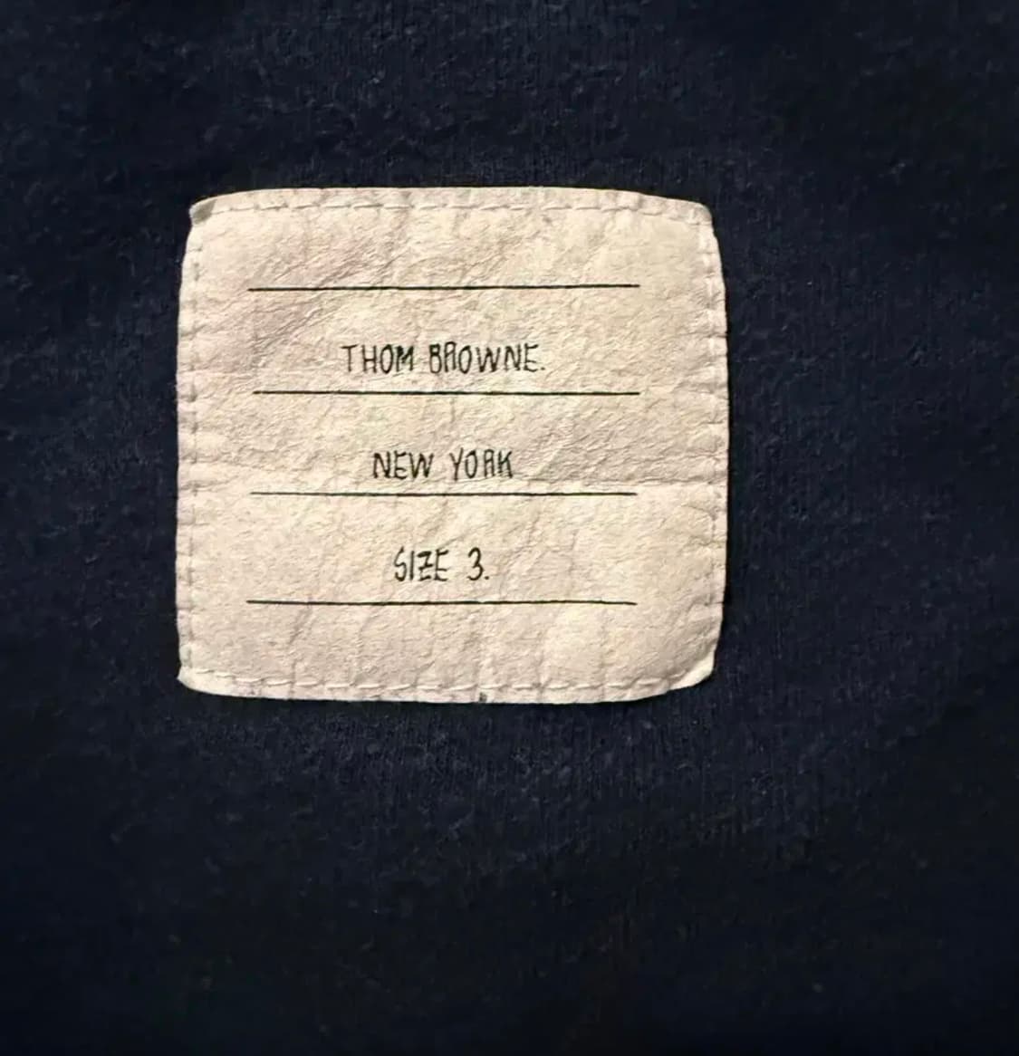 정품) 톰브라운 사선완장 맨투맨 3 상품이미지4