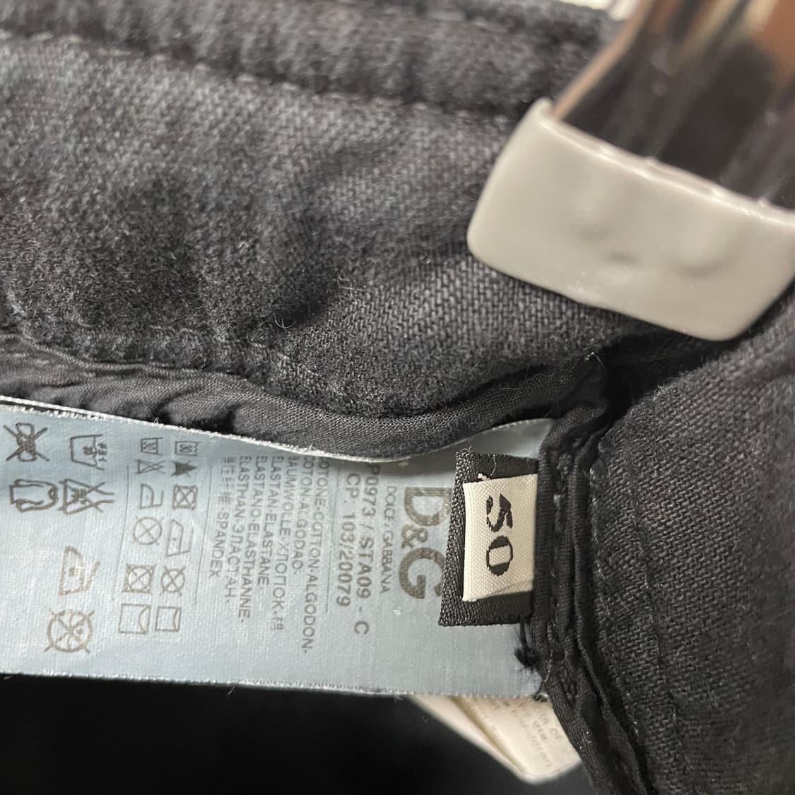 돌체앤가바나 카고 팬츠 블랙 50 상품이미지7