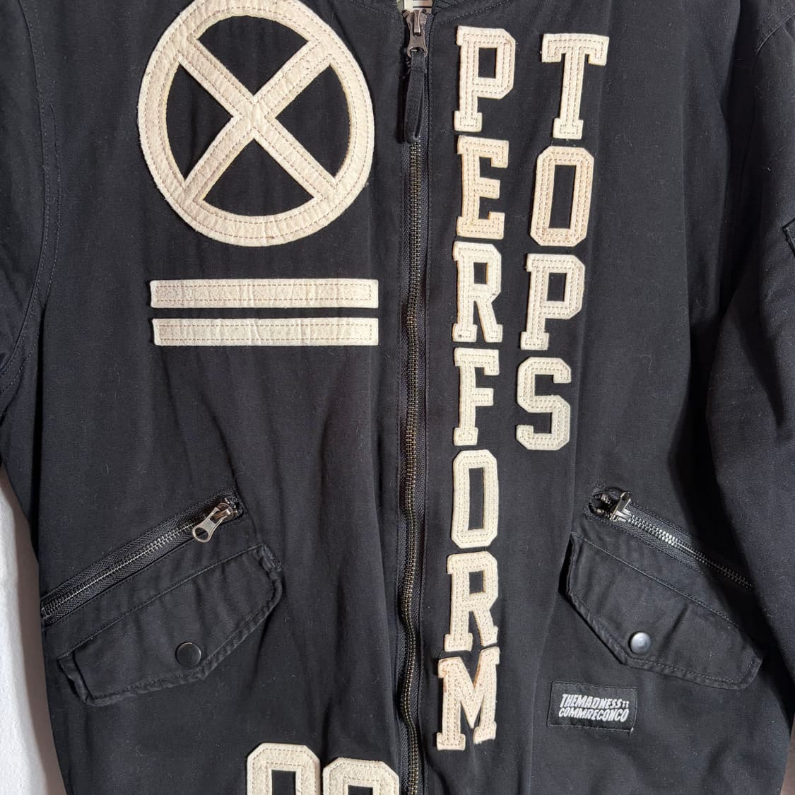 THEMADNESS 항공 점퍼 블랙(XL) 상품이미지4