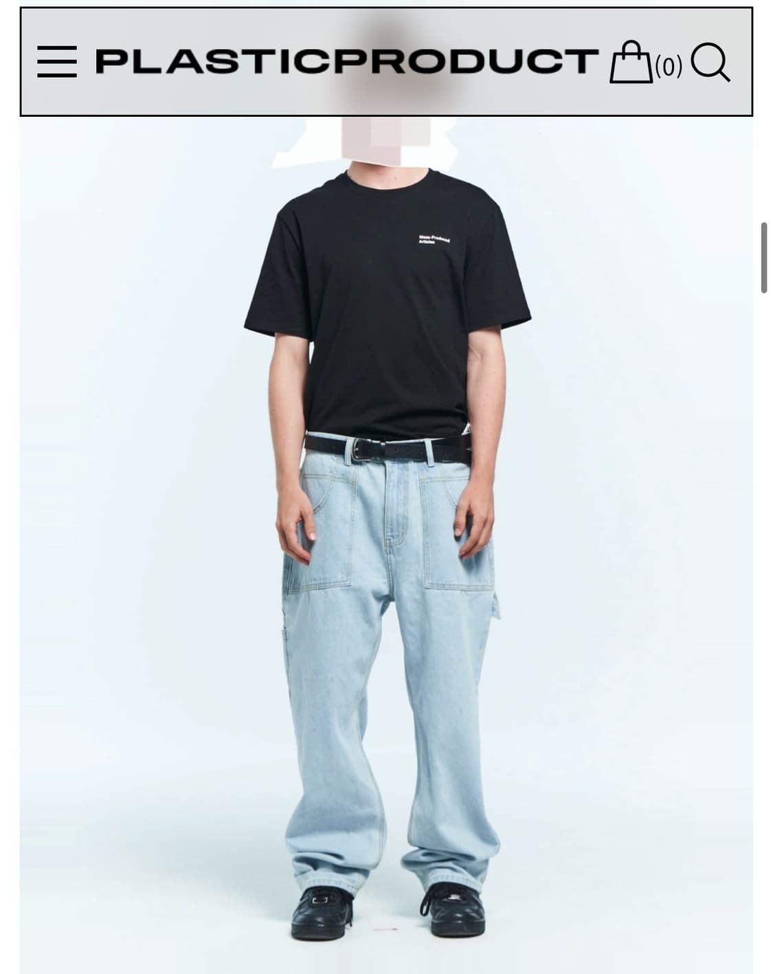 플라스틱프로덕트 PAINTER DENIM PANTS 여성 s사이즈 상품이미지3