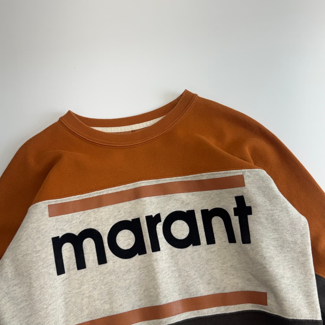 ISABEL MARANT ETOILE 이자벨마랑 에뚜알 배색 맨투맨  상품이미지4
