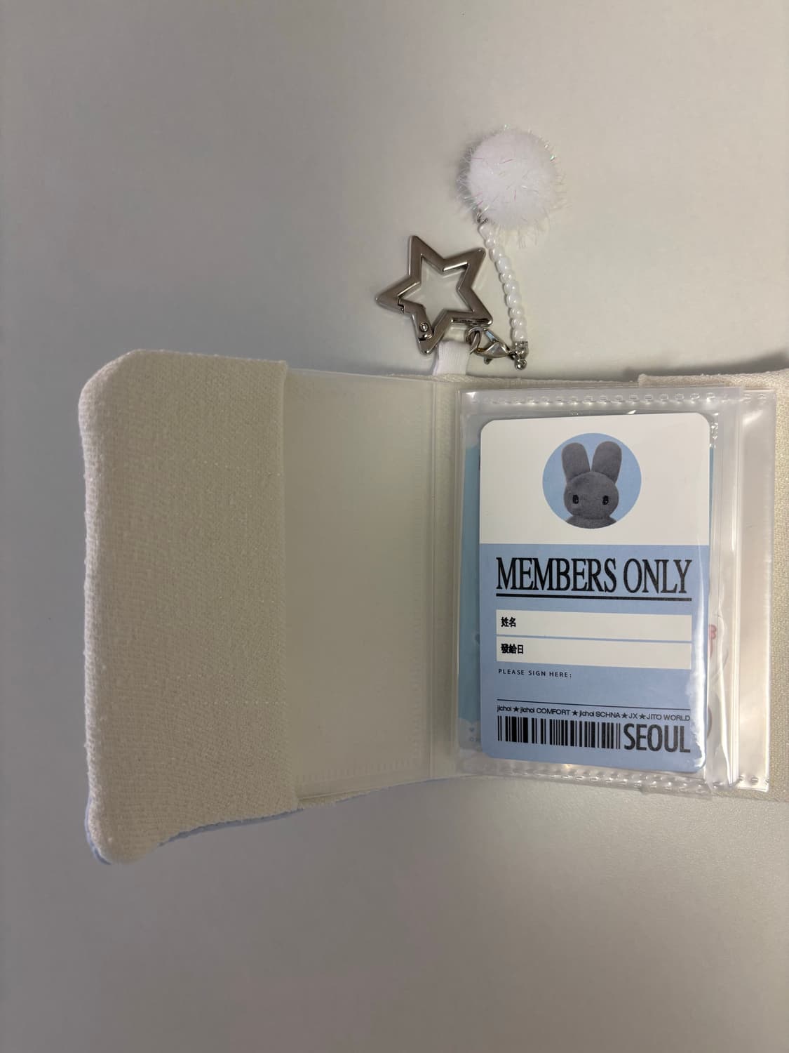 JX 포토카드 홀더 카드 지갑 지초이 지프트샵 jichoi 상품이미지4