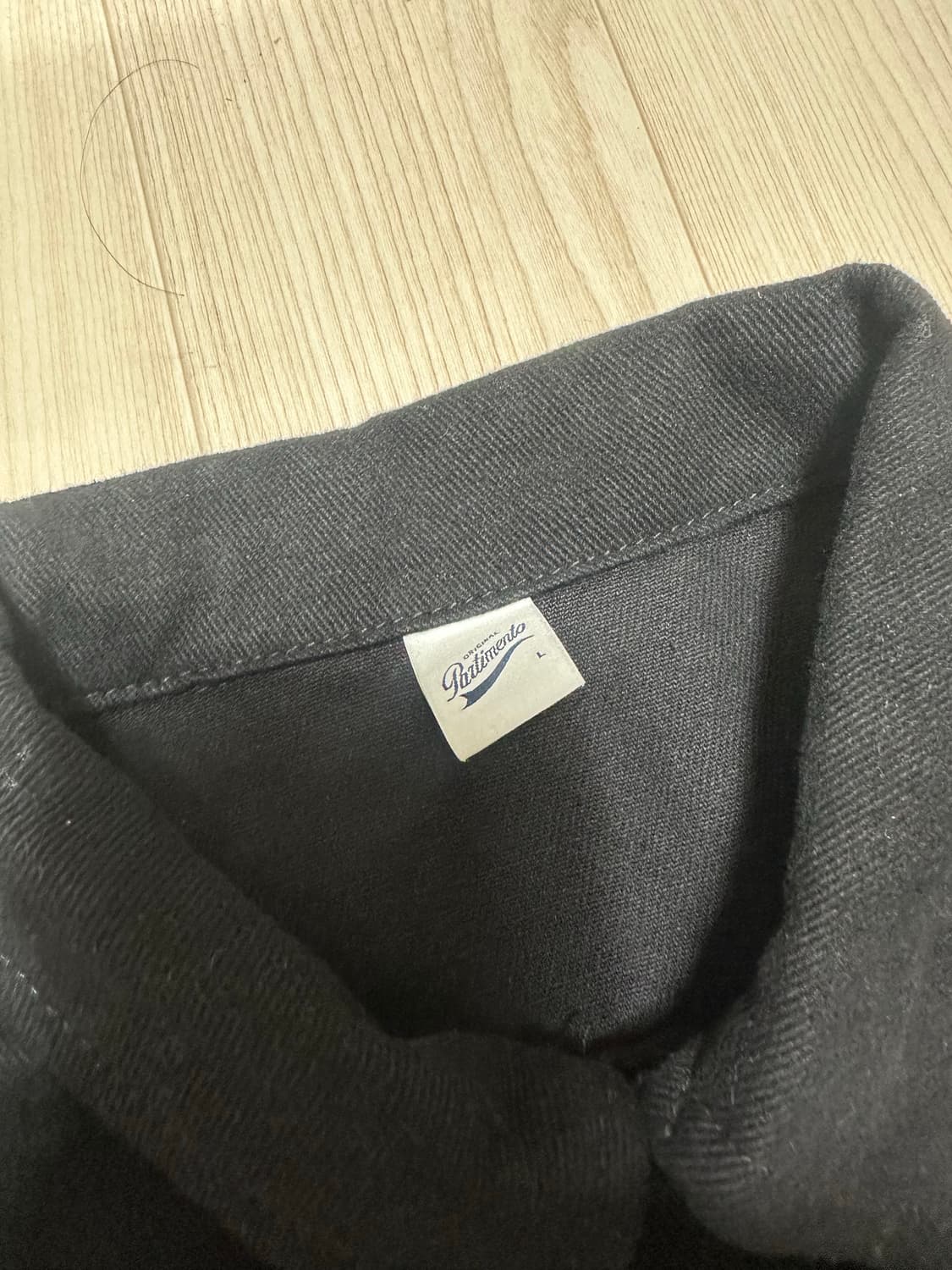 파르티멘토 피치스킨 트월자켓 블랙 L 상품이미지3