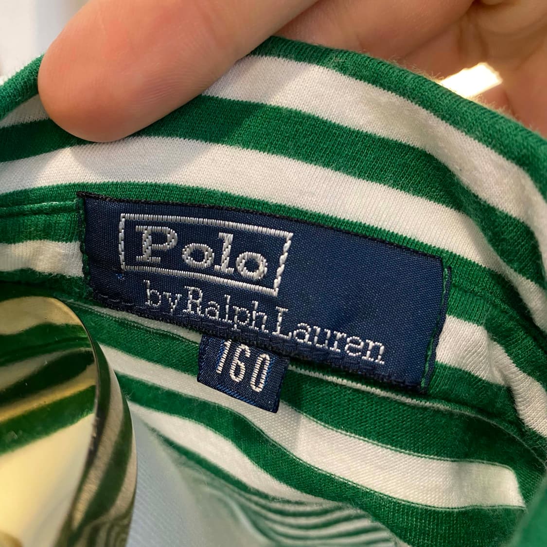 폴로랄프로렌 스트라이프 반팔 피케 셔츠 상품이미지6