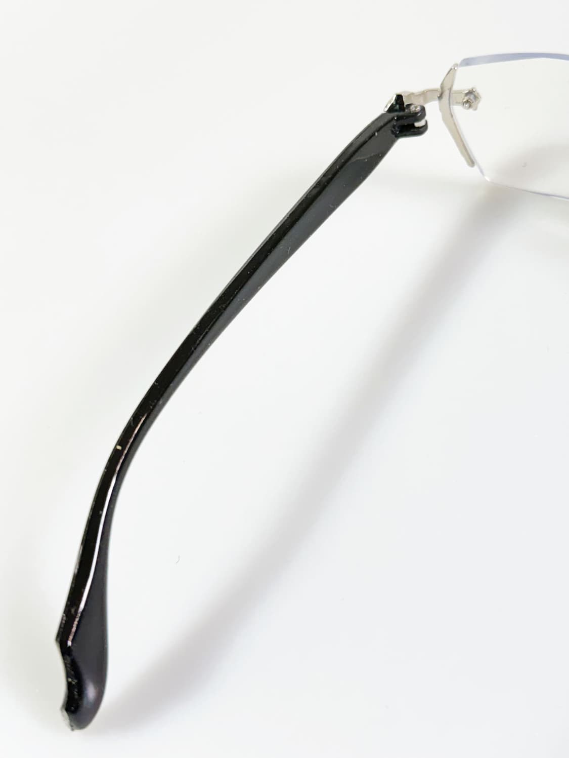 무테 슬림 스퀘어 메탈 프레임 빈티지 안경 상품이미지8