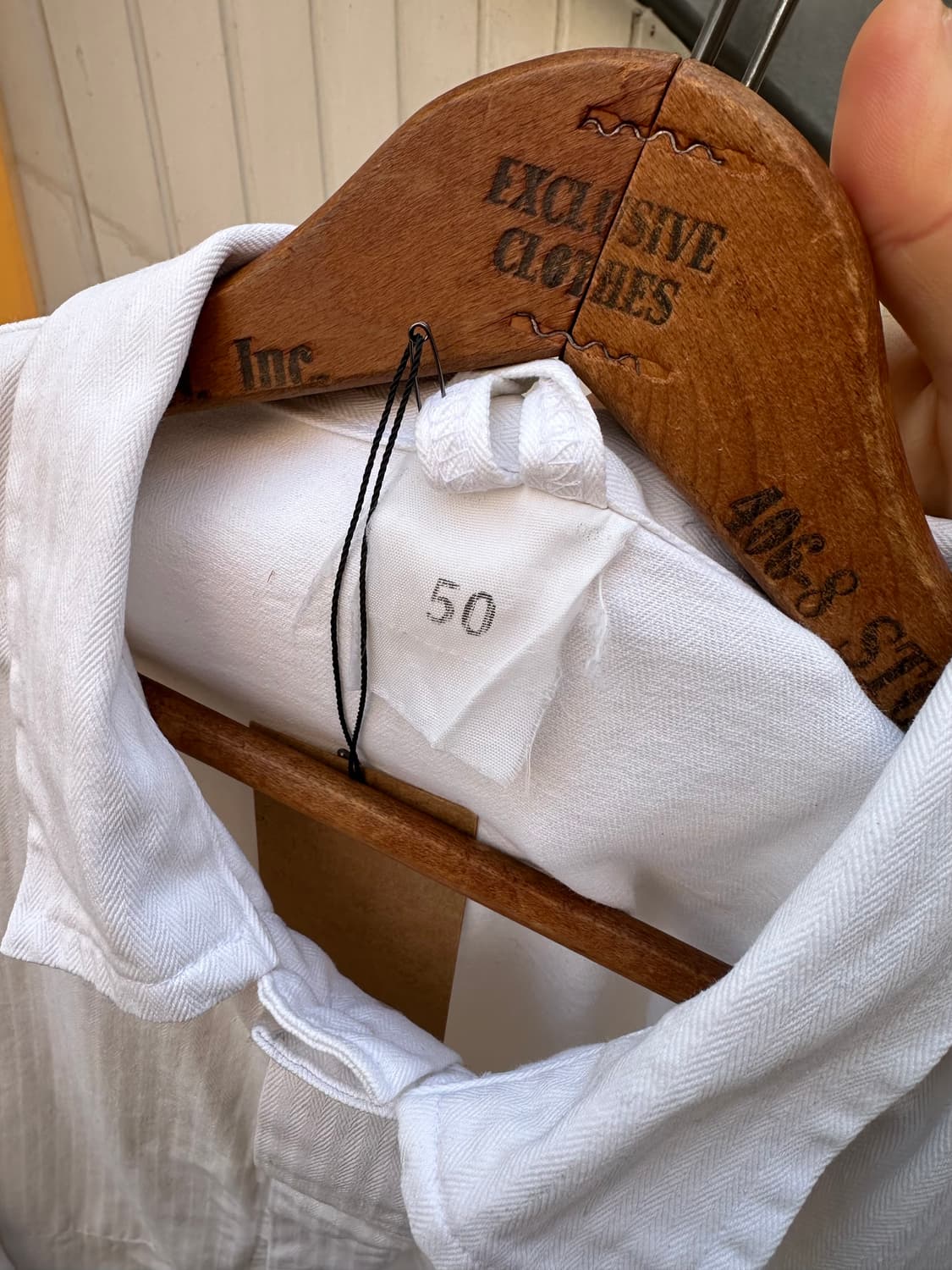 프렌치워크웨어 HBT 화이트 프렌치 워크자켓 상품이미지8