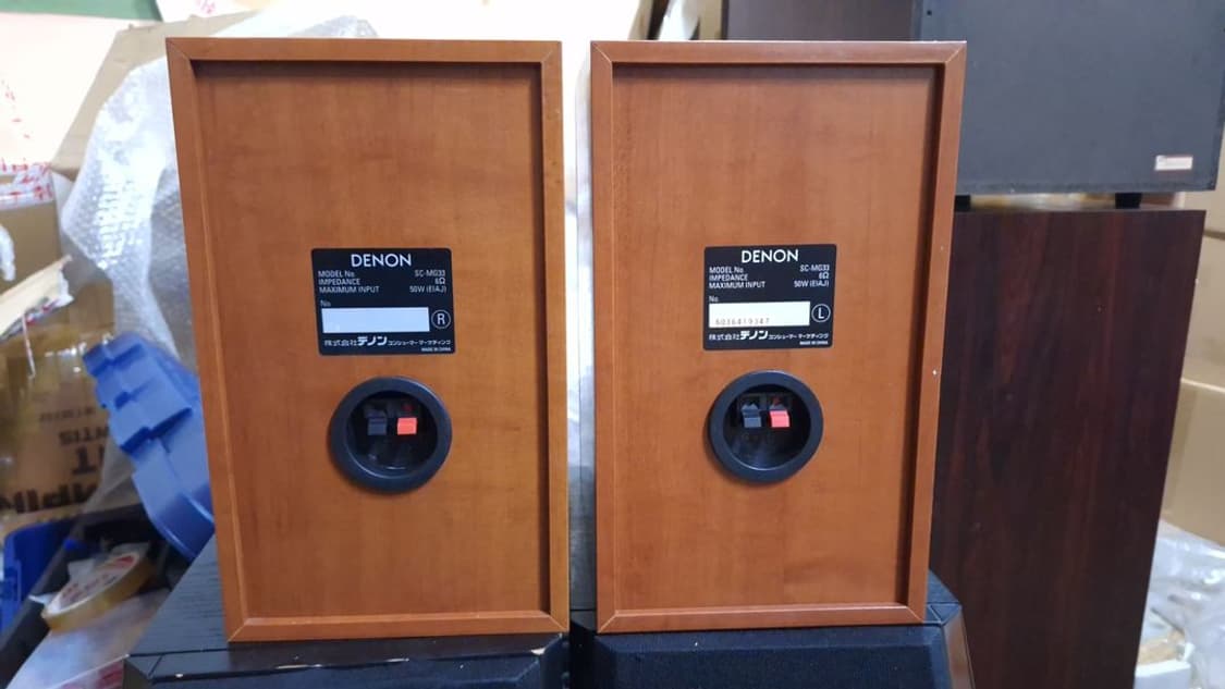 (오버홀)데논 빈티지 스피커 1조 SC-MG33 카페 매장 인테리어 앤틱 상품이미지6