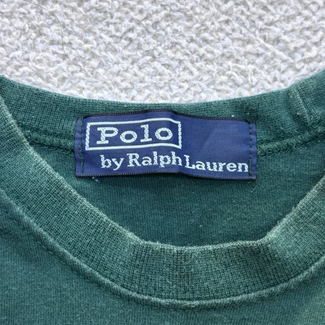 실측확인 폴로랄프로렌 반팔 티셔츠 0410E 상품이미지3