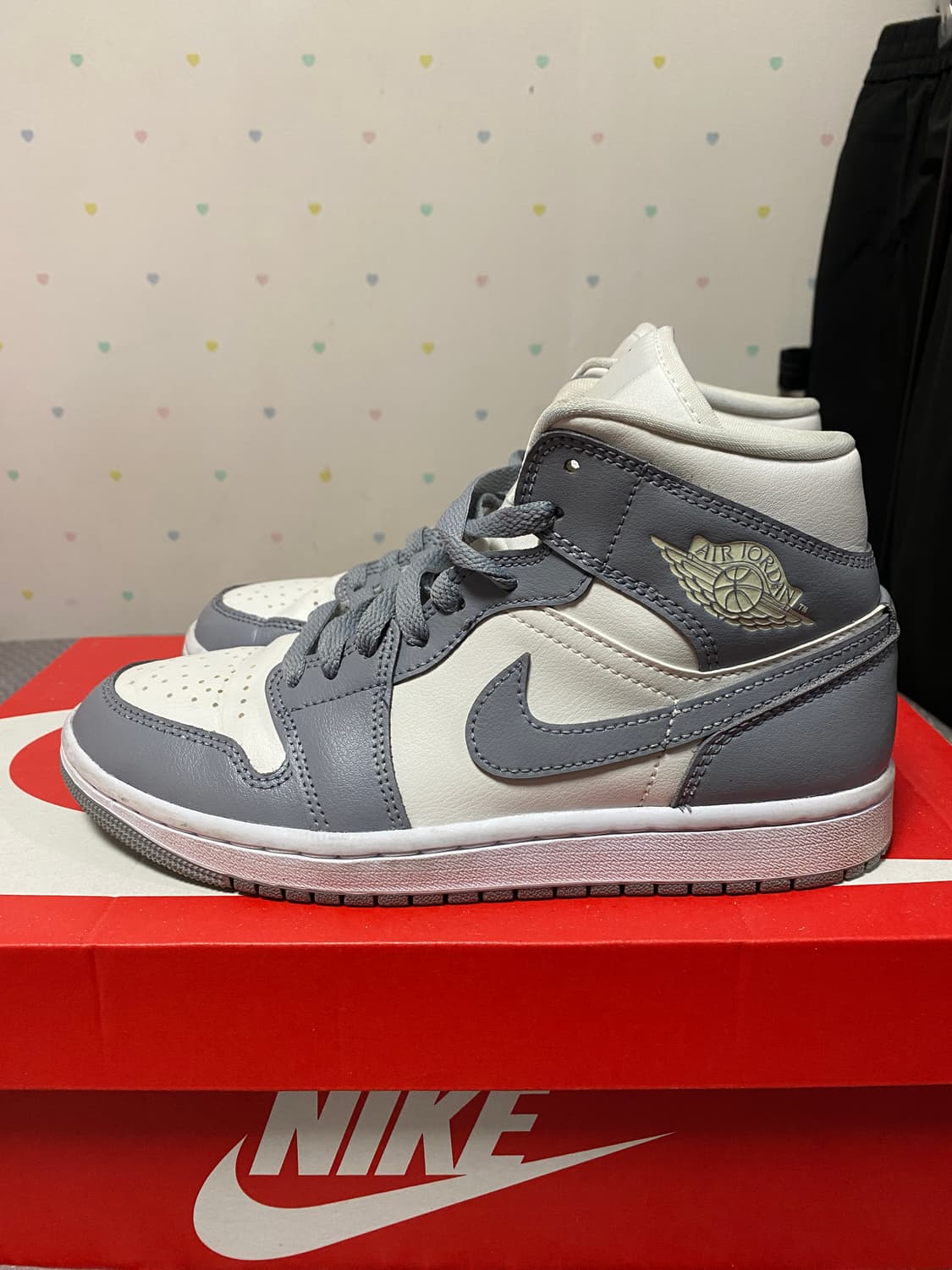 나이키 조던1 미드 스텔스 그레이 240 상품이미지1