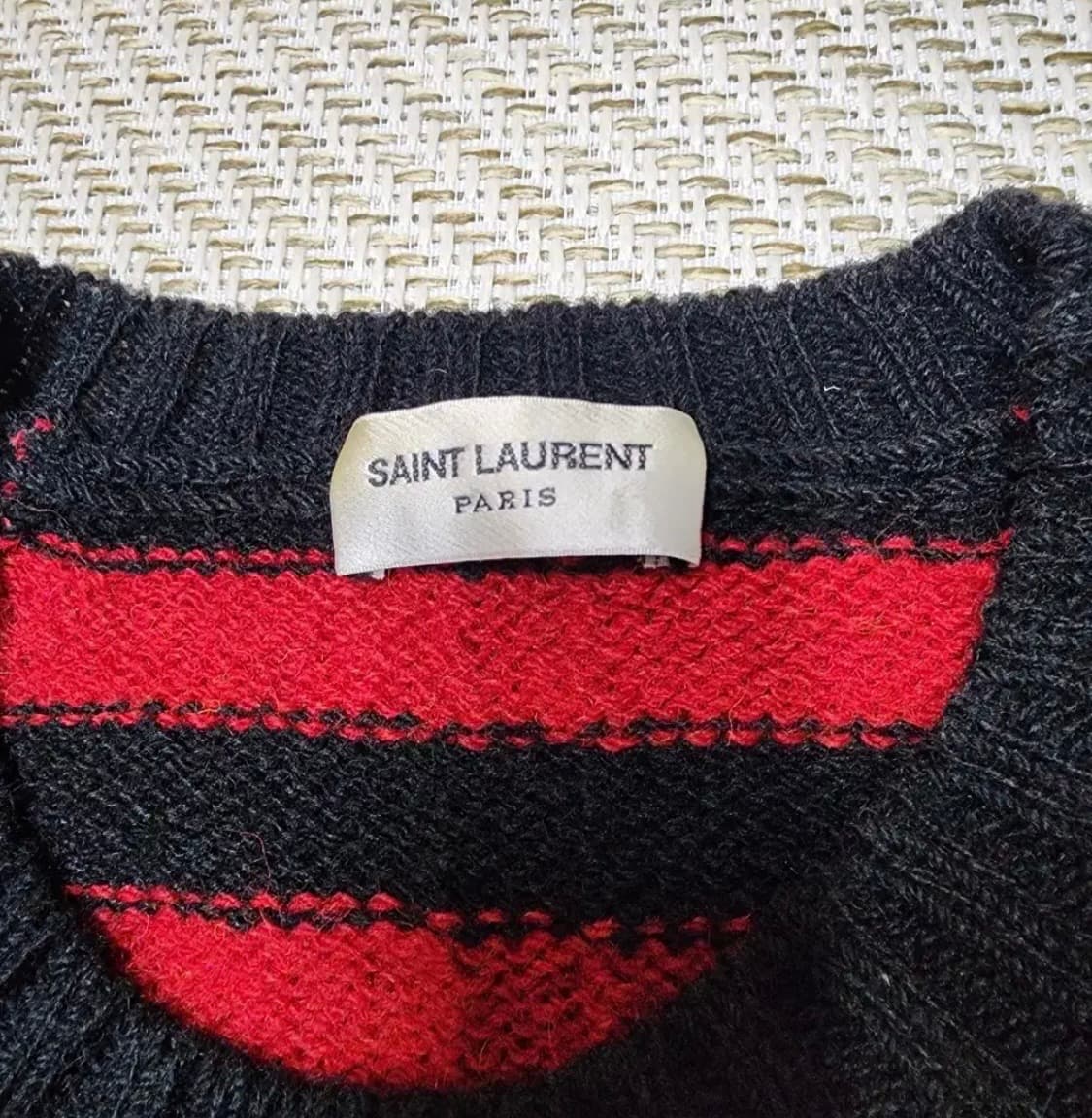 에디슬리먼 생로랑 15FW 스트라이프 니트 상품이미지4