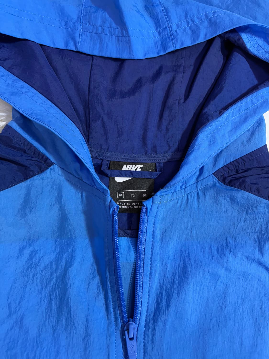 나이키 컬러블록 빅로고 스우시 바람막이  상품이미지8