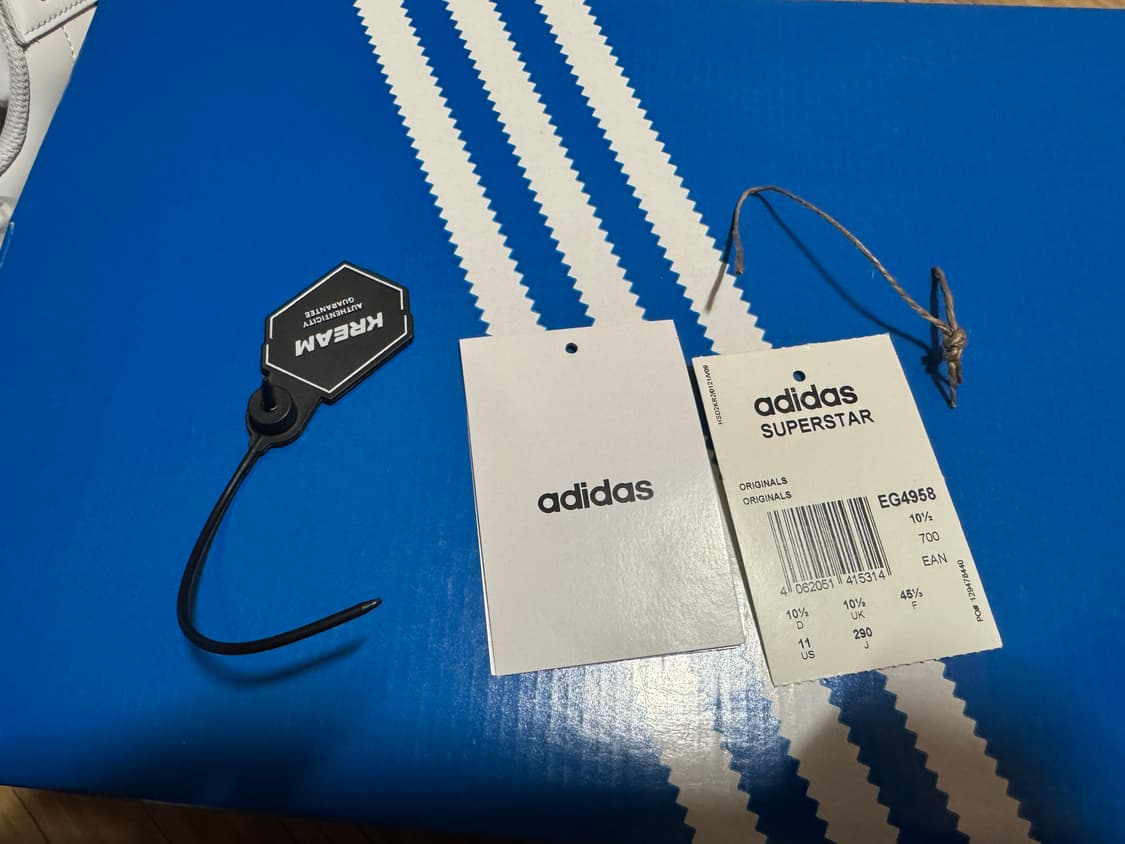 [290] 아디다스 슈퍼스타 EG4958 290사이즈 상품이미지6
