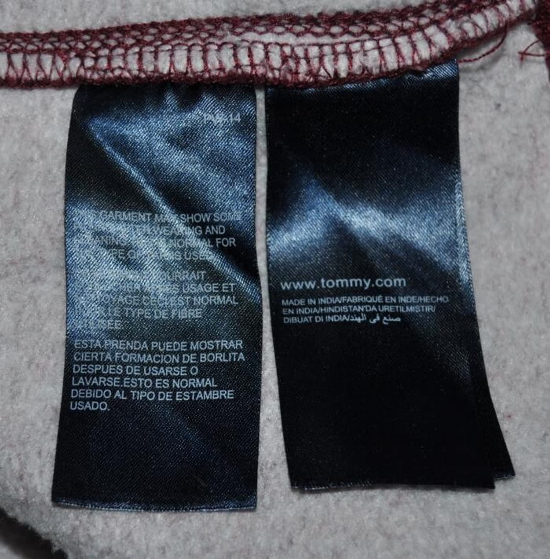 타미힐피거/ 남성기모맨투맨티셔츠(사이즈마른95) 상품이미지9