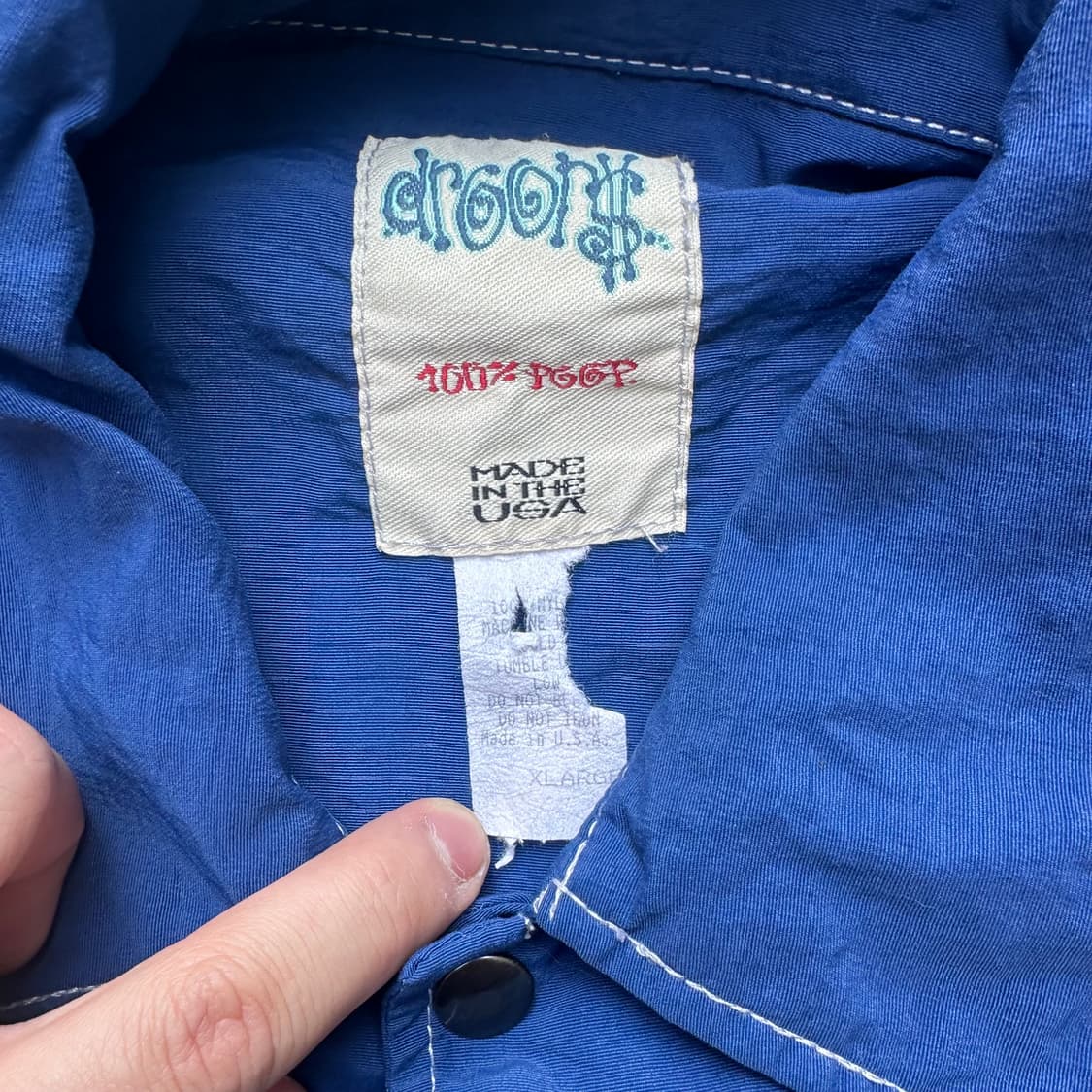 빈티지 90s Droors 코치자켓  상품이미지4