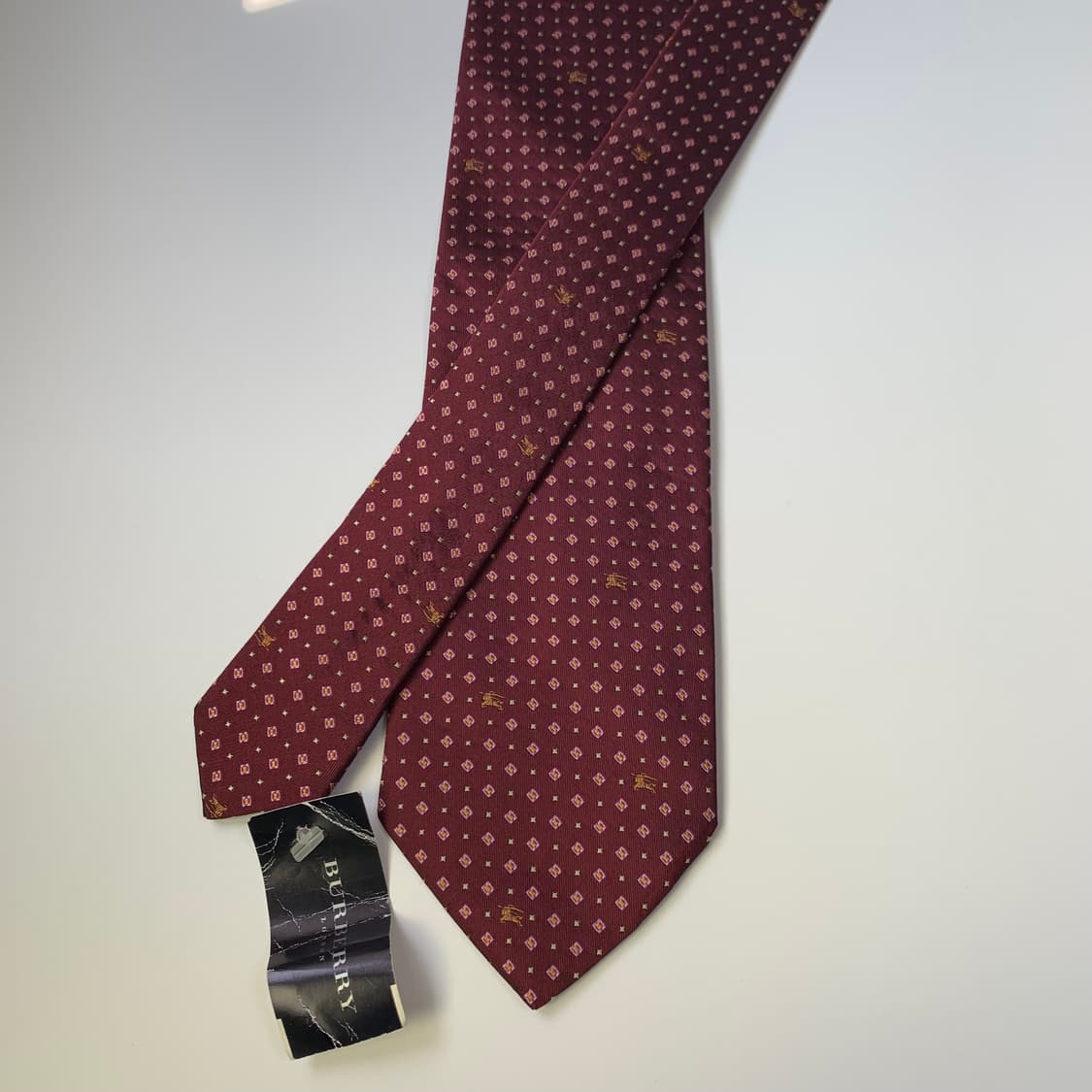 (미사용품) 버버리(BURBERRY) 택 달린 미품 모노그램 넥타이 상품이미지3