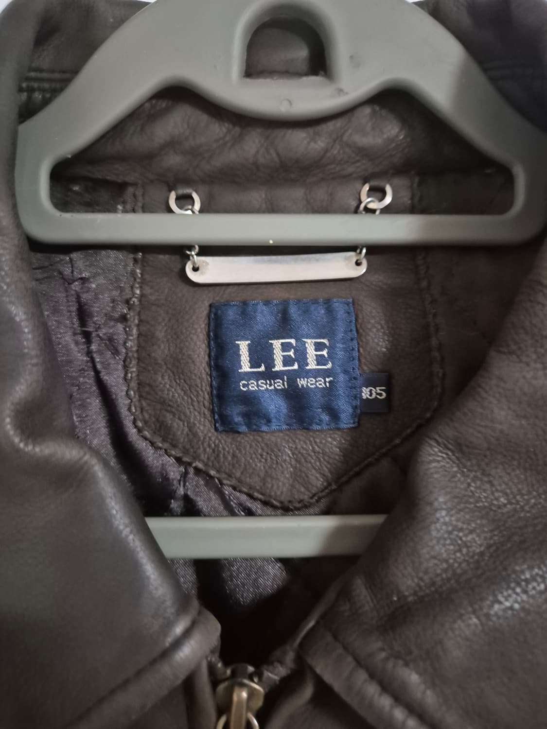 LEE 90s 브라운 소가죽 자켓 Xl 상품이미지4