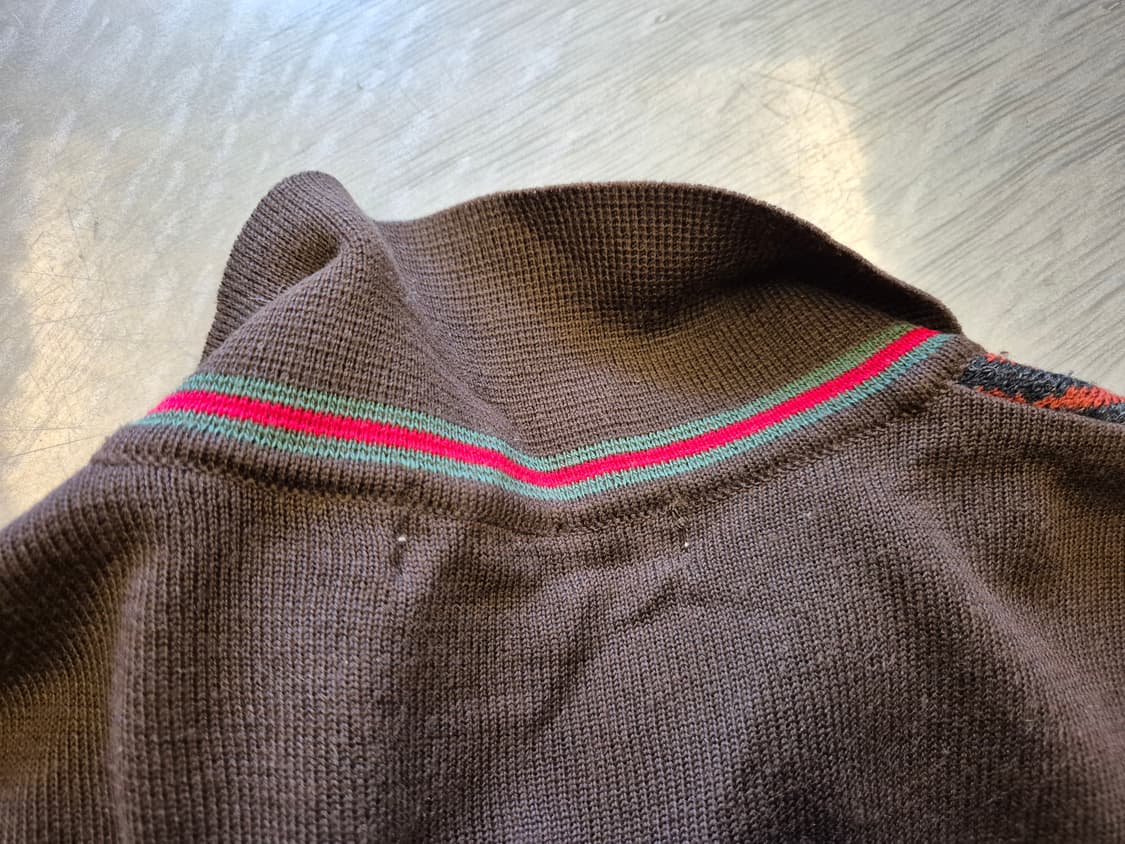 80s GUCCI 카라 니트 상품이미지5
