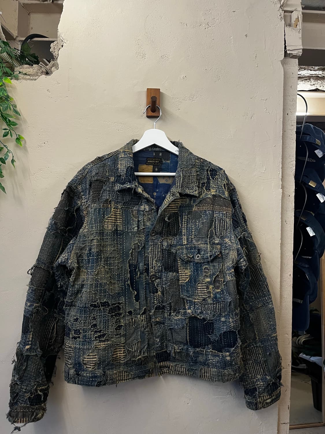 캐피탈 보로 스프링 1st 자켓 인디고 상품이미지1