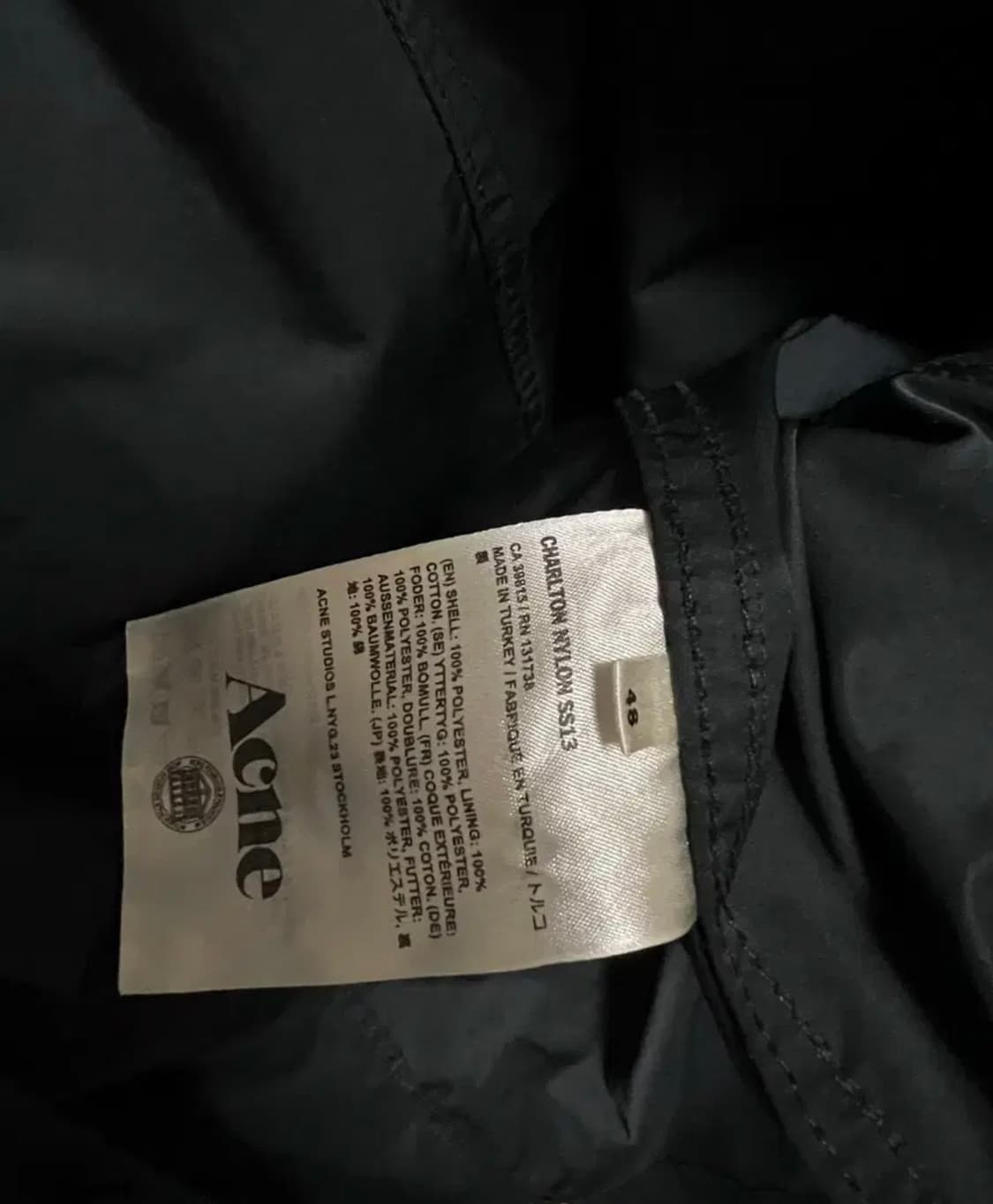 Acne studios 코튼코트 상품이미지4