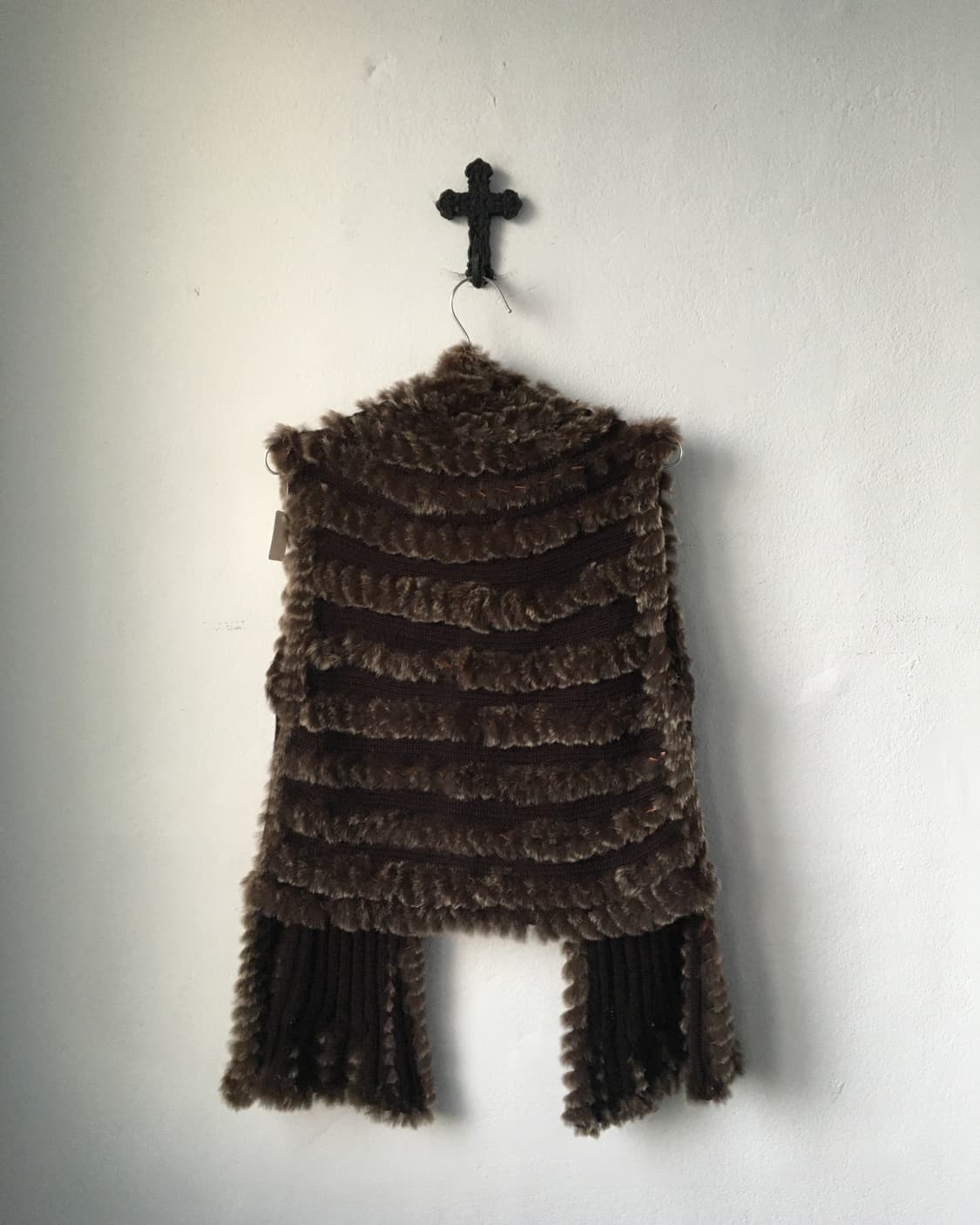 Fur open vest 상품이미지4