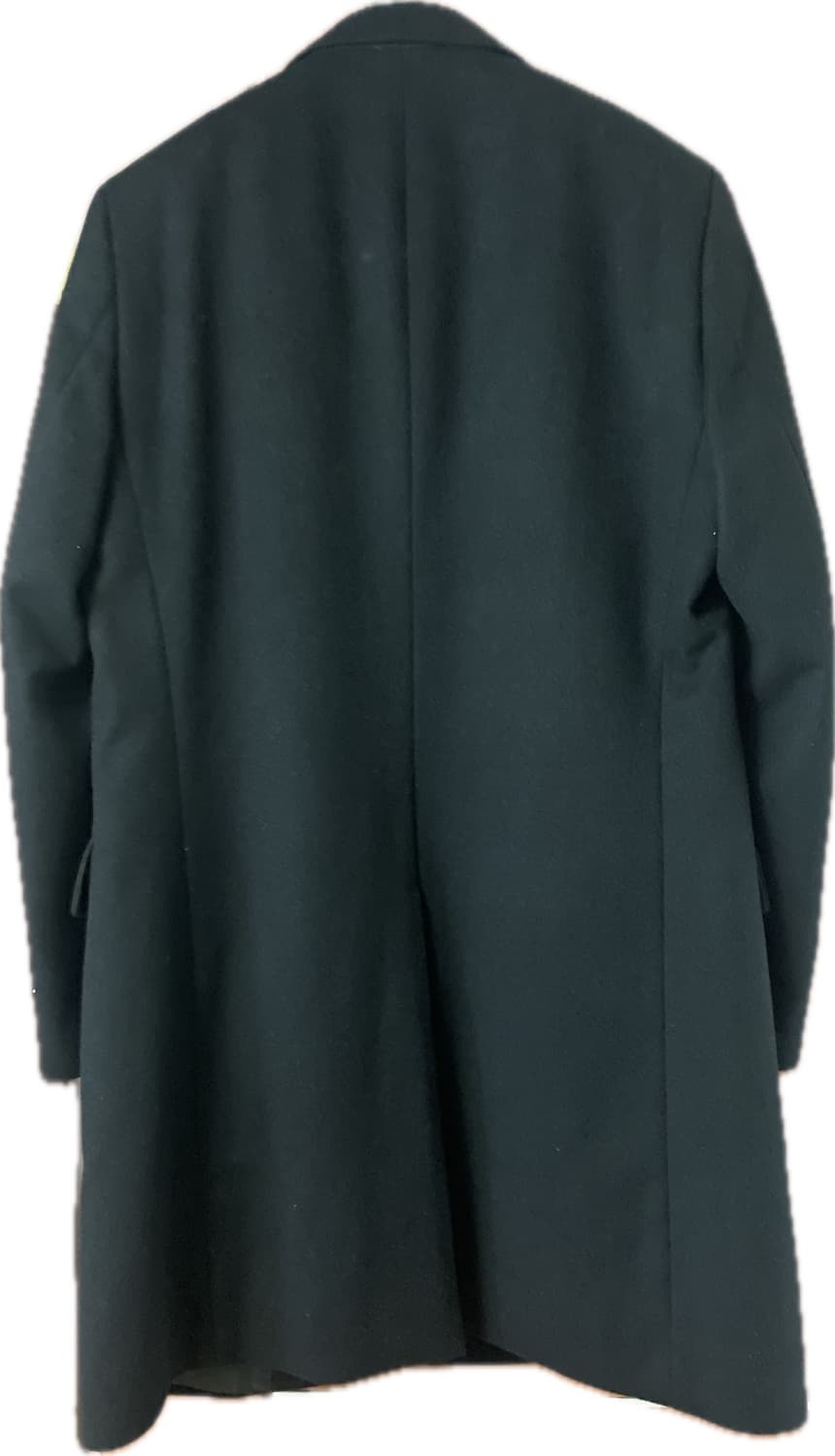 유니클로 울 캐시미어 체스터필드 코트 블랙 M 상품이미지2