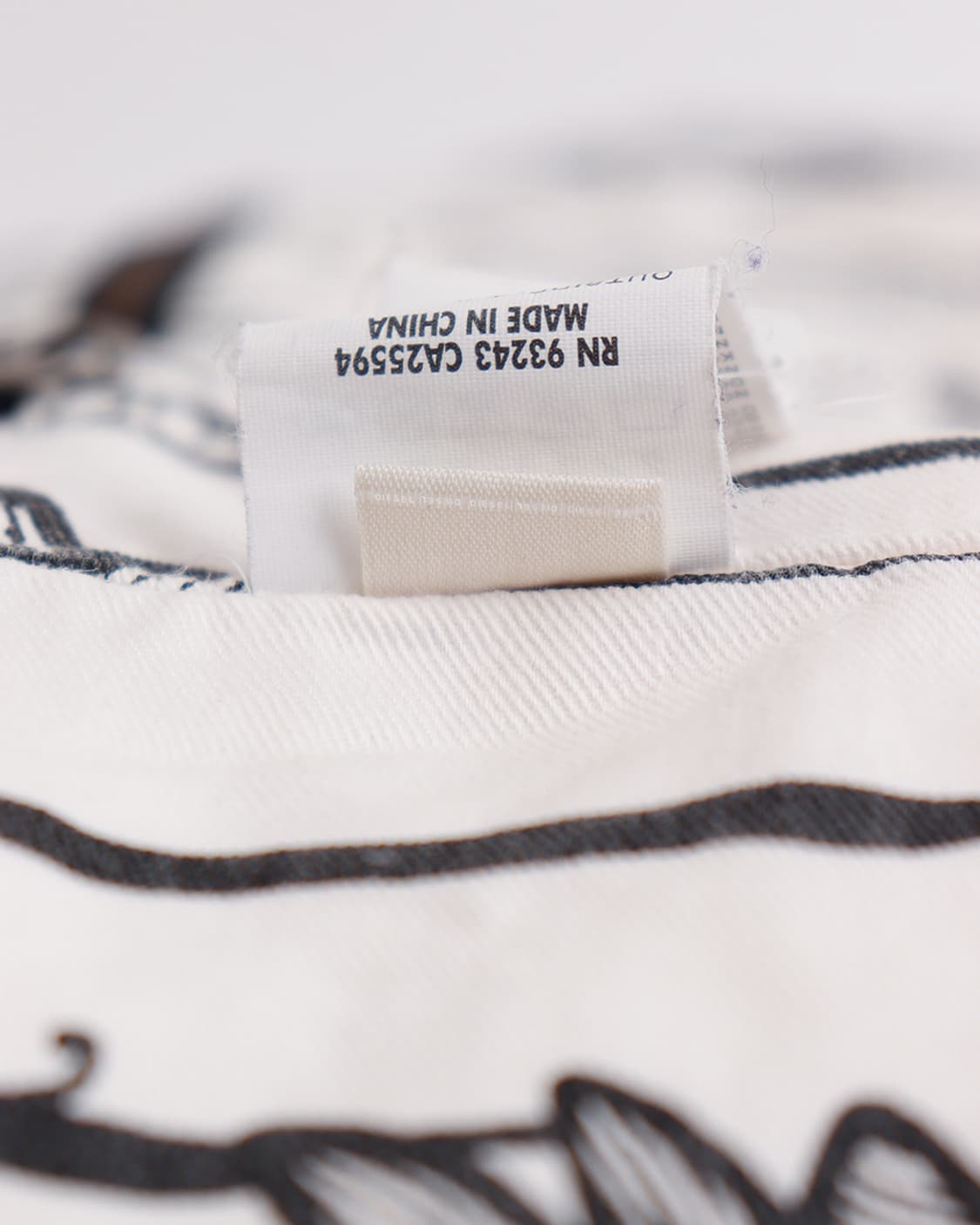 [Diesel] 화이트 멀티 포켓 캔버스 토트백 상품이미지10