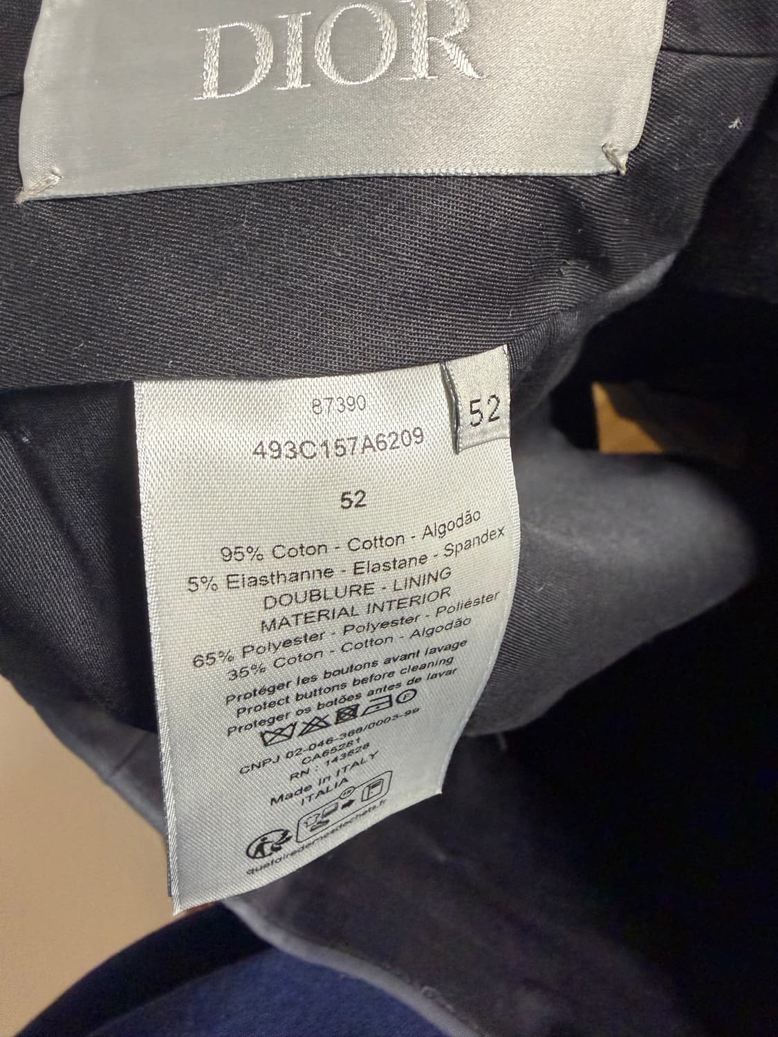 Dior 버뮤다 팬츠 [52] 상품이미지4