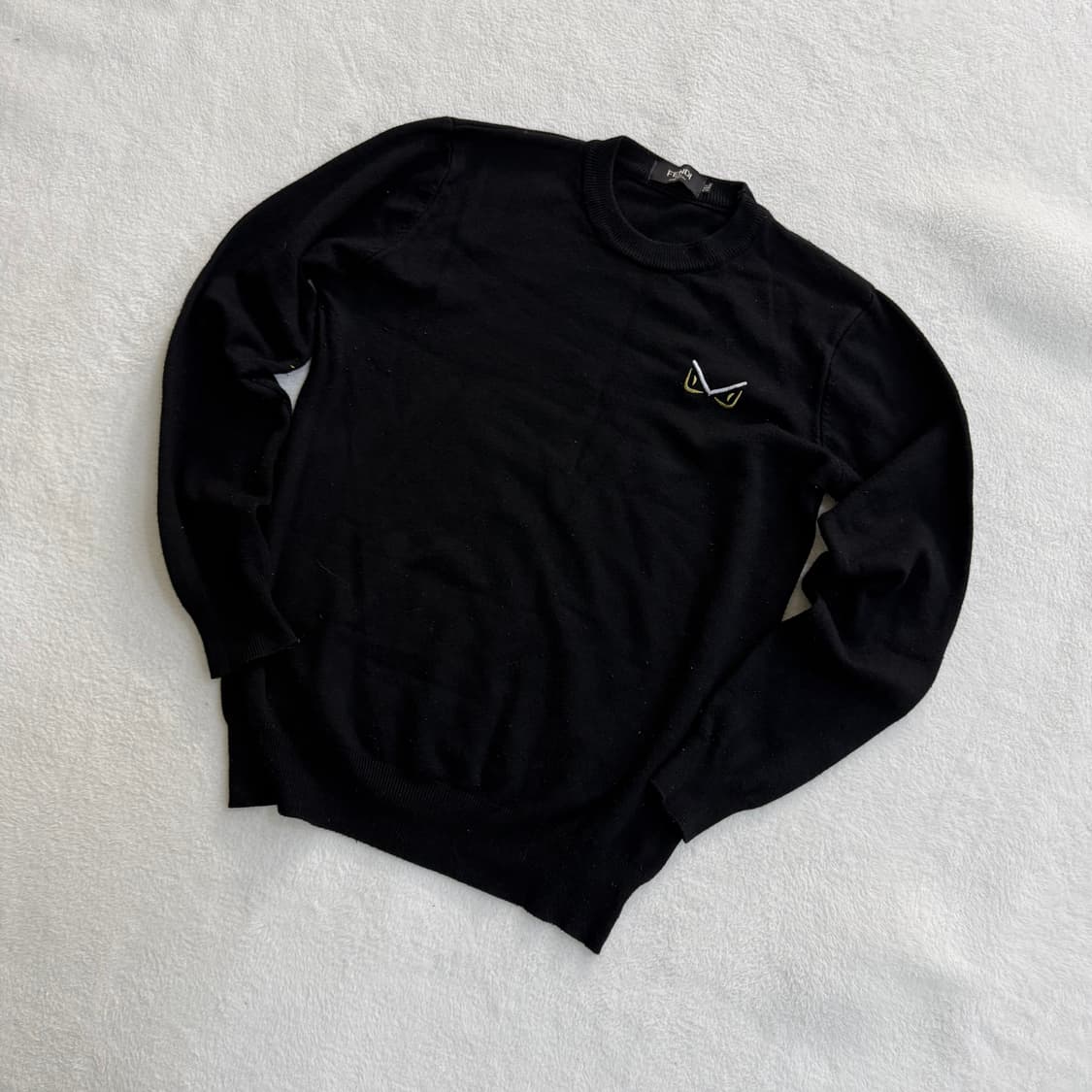 실측확인 고급 눈로고 니트 티셔츠 0324T 상품이미지1