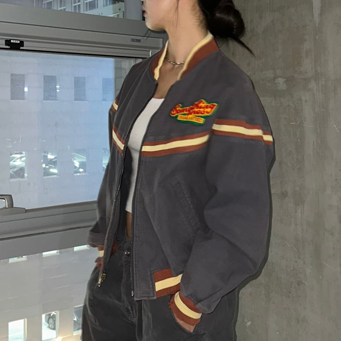 Edwin something  Corduroy jacket(Gray) 상품이미지2