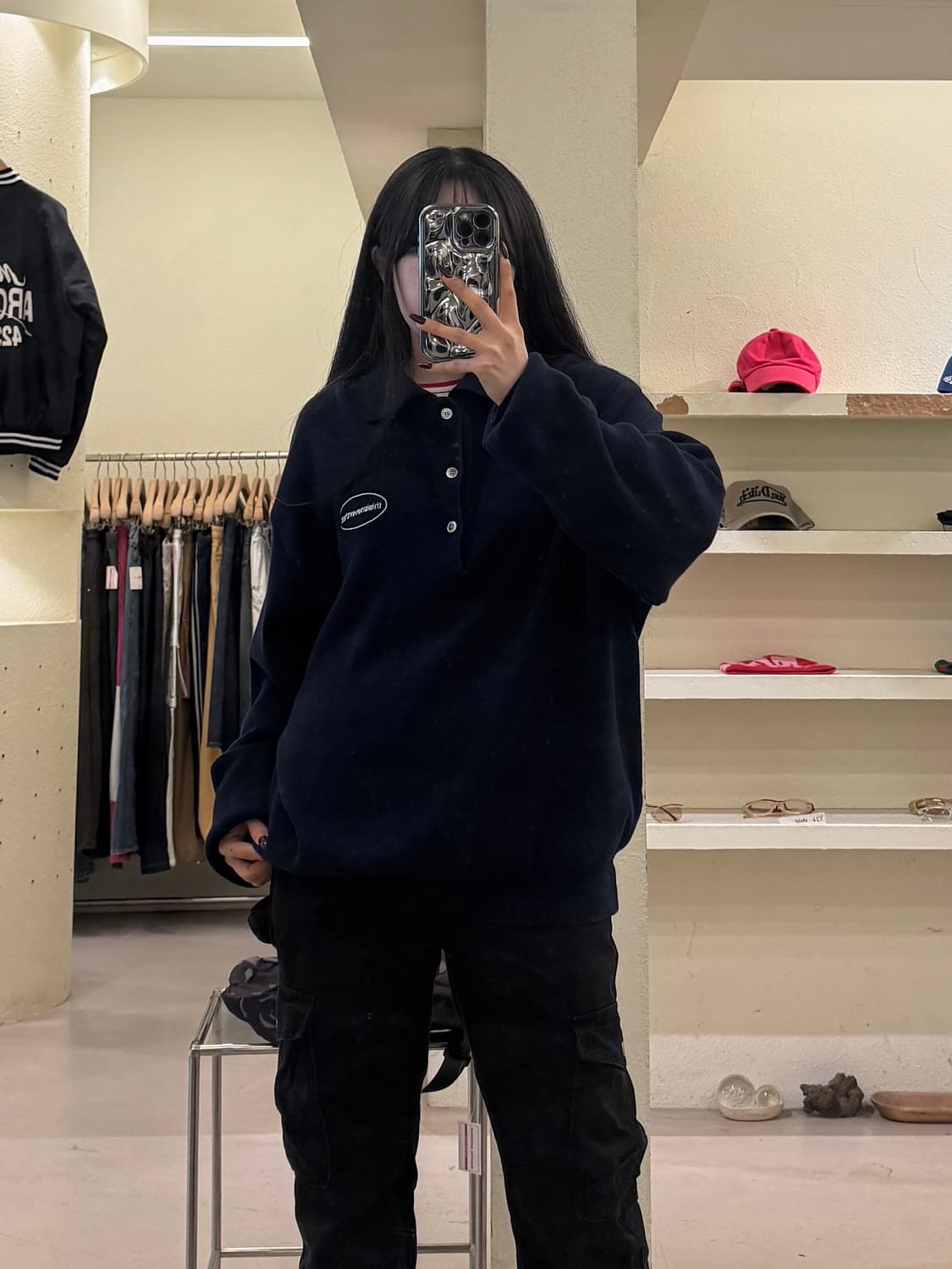 디스이즈네버댓 로고 니트 스웨터 U1629 상품이미지1