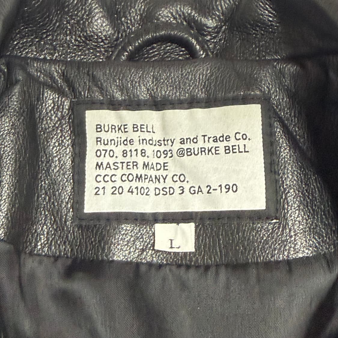 [L] 에이징씨씨 카우하이드 라이더자켓 상품이미지4