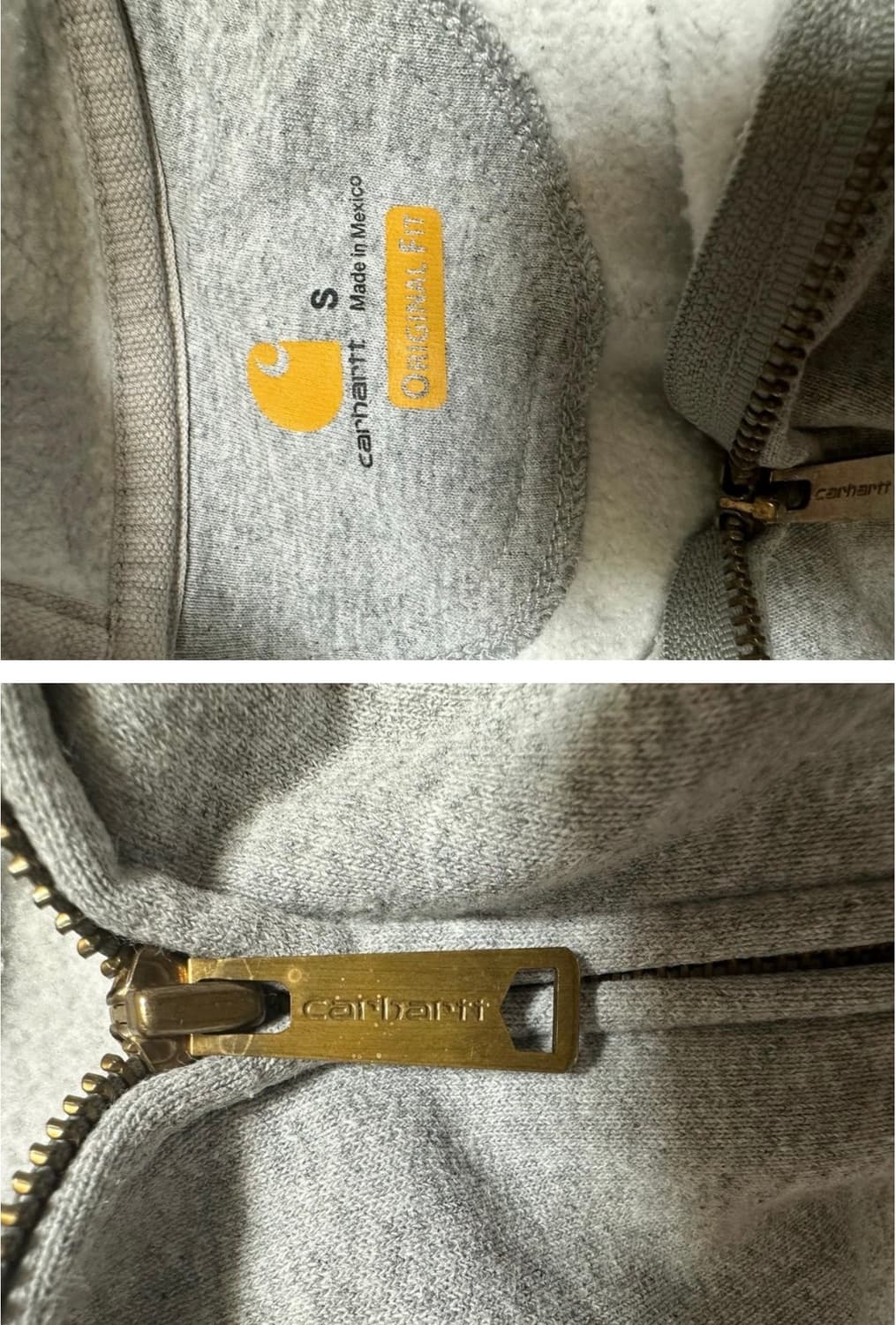 칼하트 기모후드집업 상품이미지6