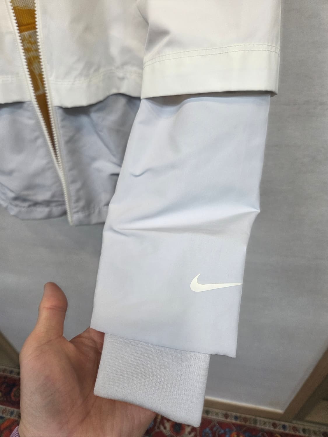 나이키 여성 골프 쉴드 레이어드 윈드브레이커 자켓 m 상품이미지7