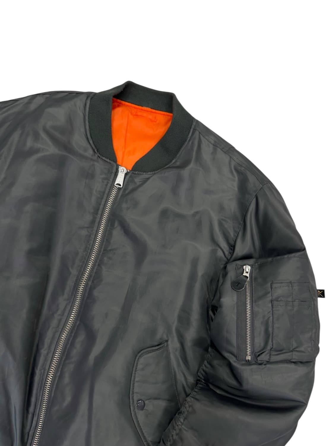 로스코 MA-1 항공점퍼 카키 (2XL) 상품이미지2