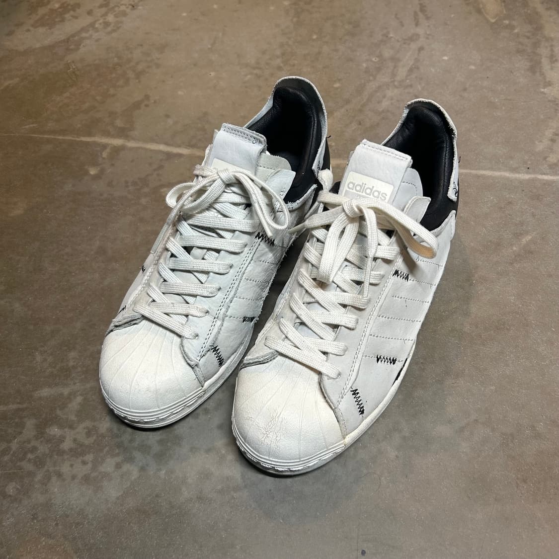 265) 아디다스 슈퍼스타 디컨스트럭티드 레더 상품이미지4