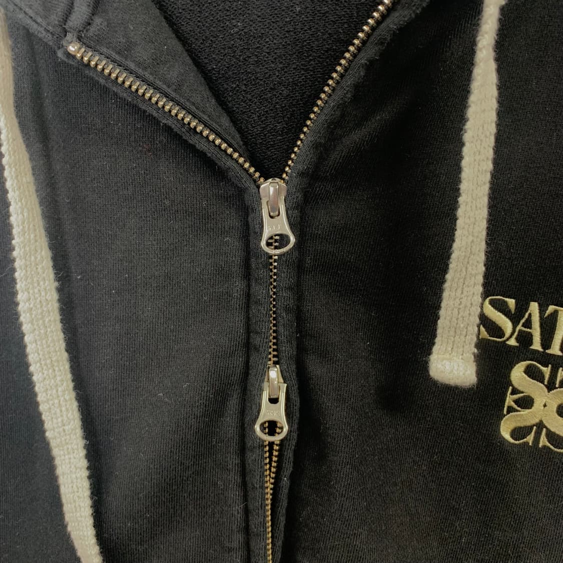 세터 클래식 블랙 투웨이 후드집업  상품이미지5