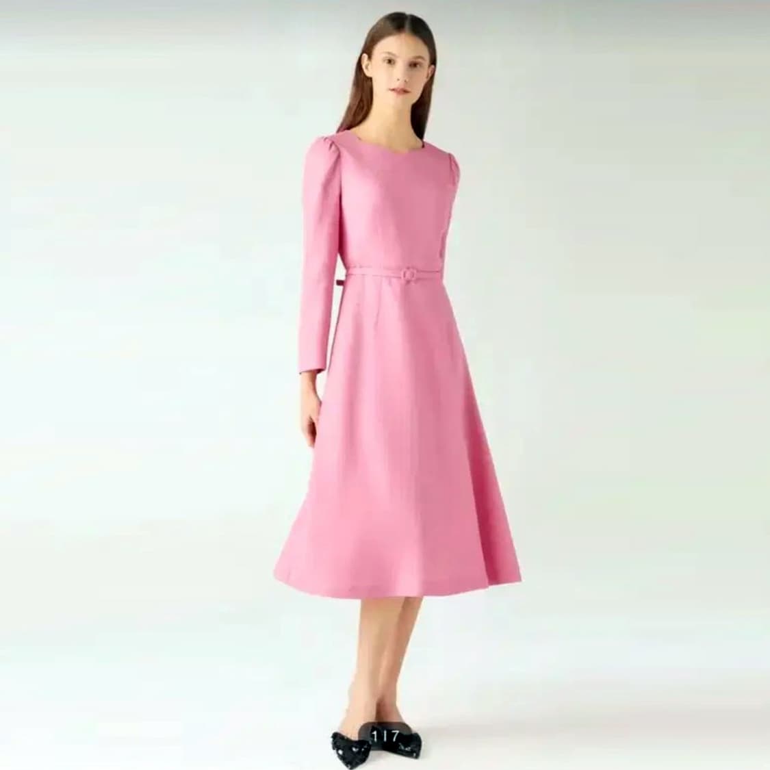 잇미샤(it michaa) 페미닌 하트넥 원피스 55 새상품 상품이미지1