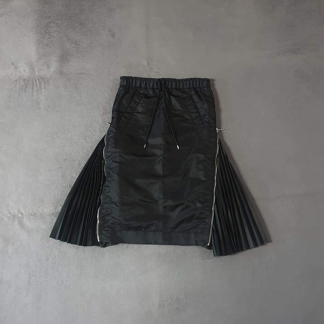 사카이 여성 나일론 플리츠 패딩 스커트 2 상품이미지5