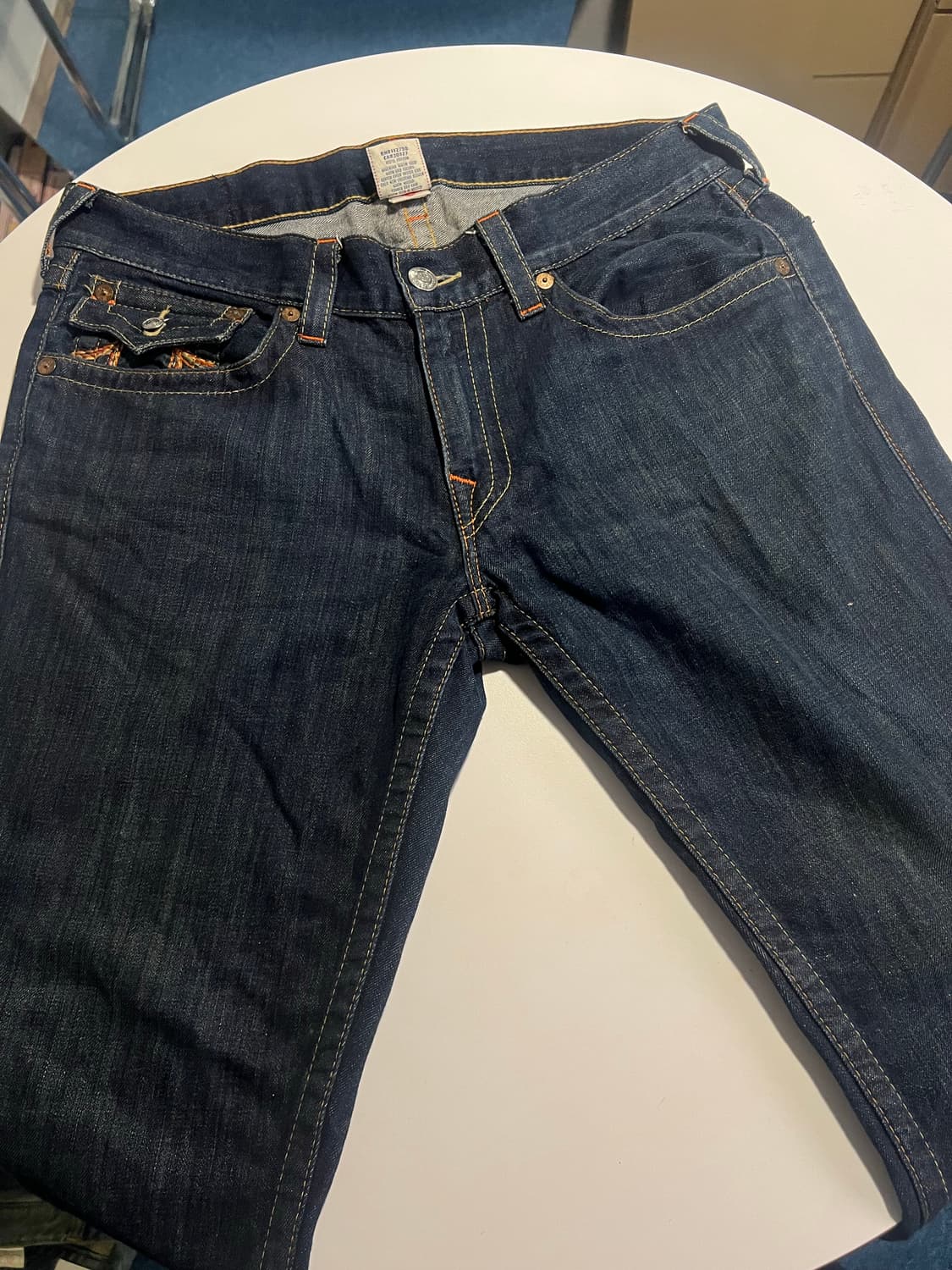 트루릴리젼 로우라이즈 데님팬츠 상품이미지1