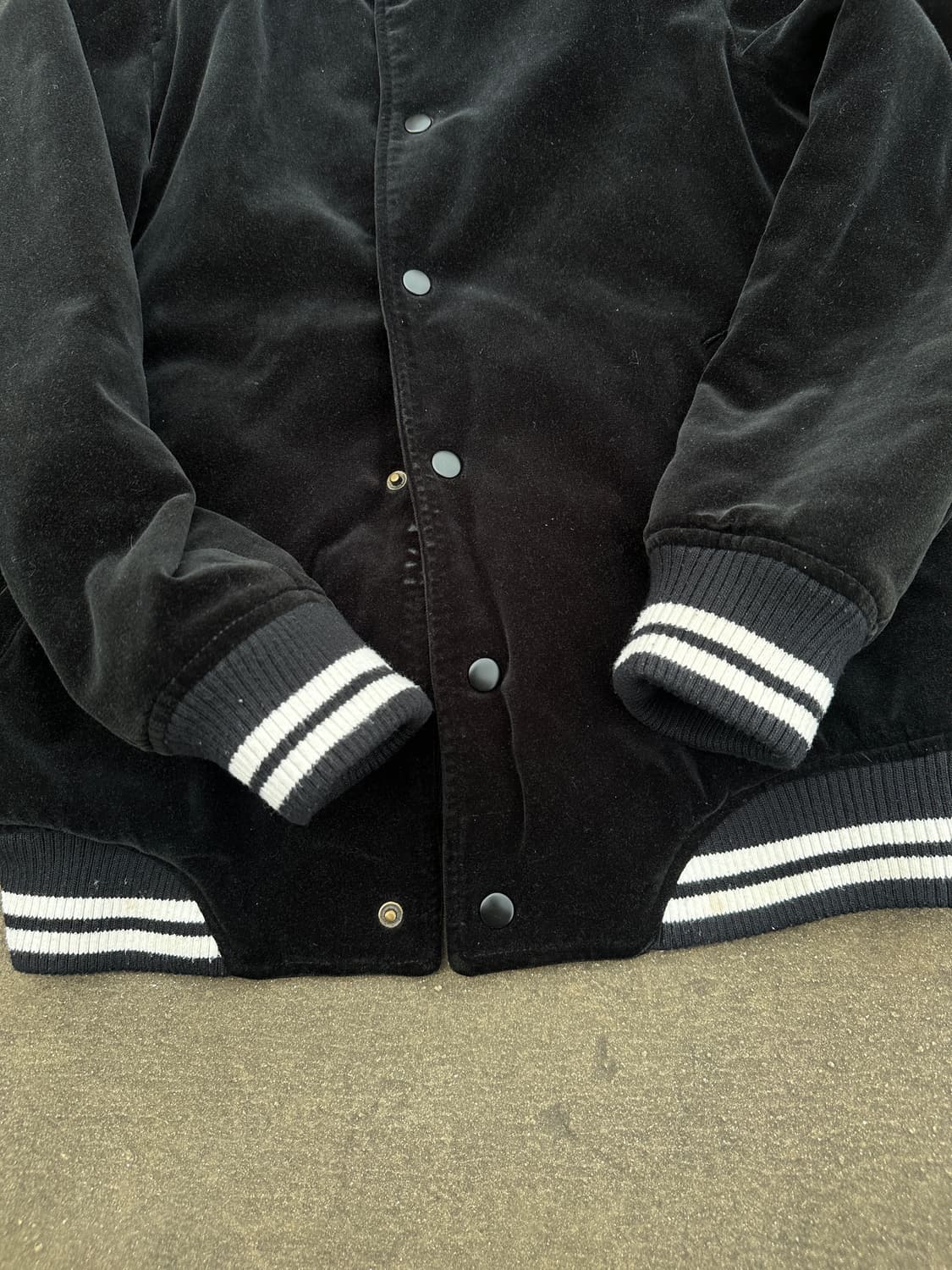 빔즈 벨벳 벨루어 자켓 바시티 스타디움 자켓 M 상품이미지3