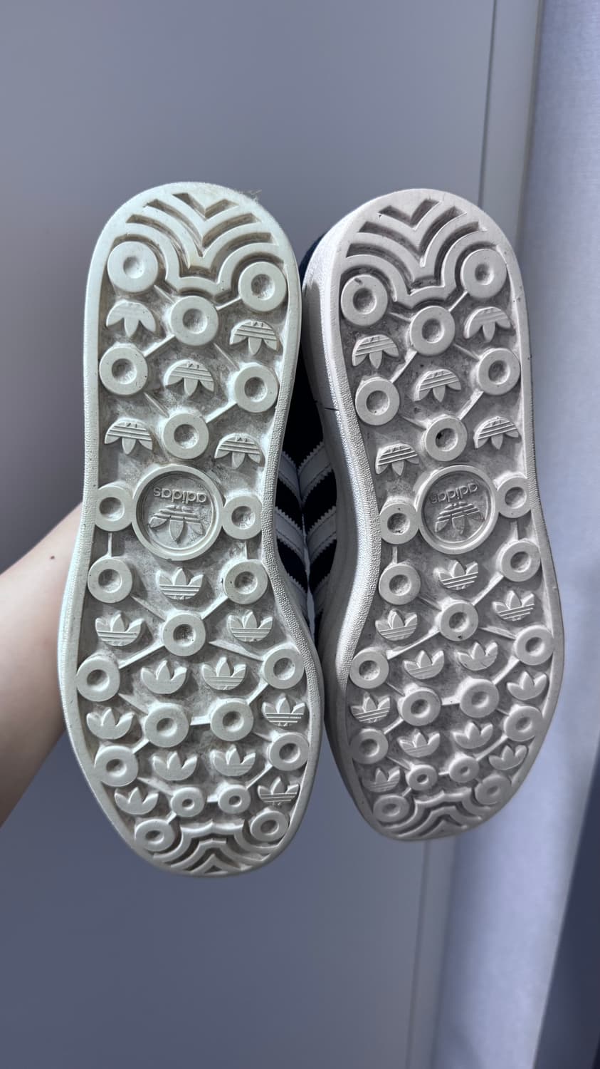 아디다스 가젤 볼드 코어 블랙 클라우드 화이트 235 상품이미지4