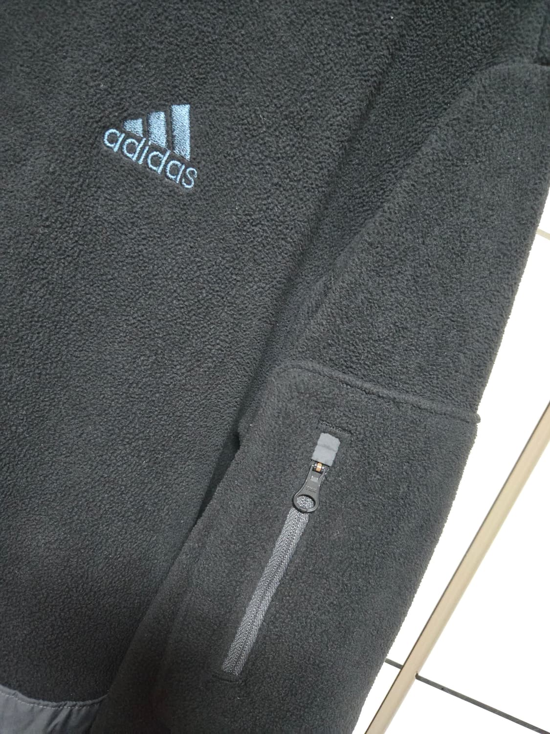 아디다스 마이크로 롱 플리스 집업 상품이미지5
