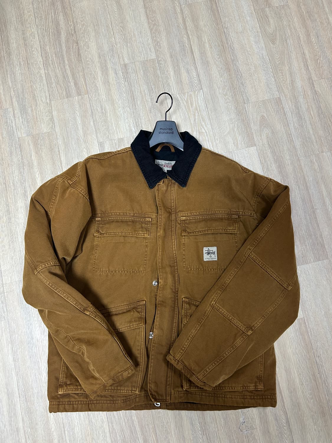 L) 스투시 샵 캔버스 워크자켓 브론즈  상품이미지1