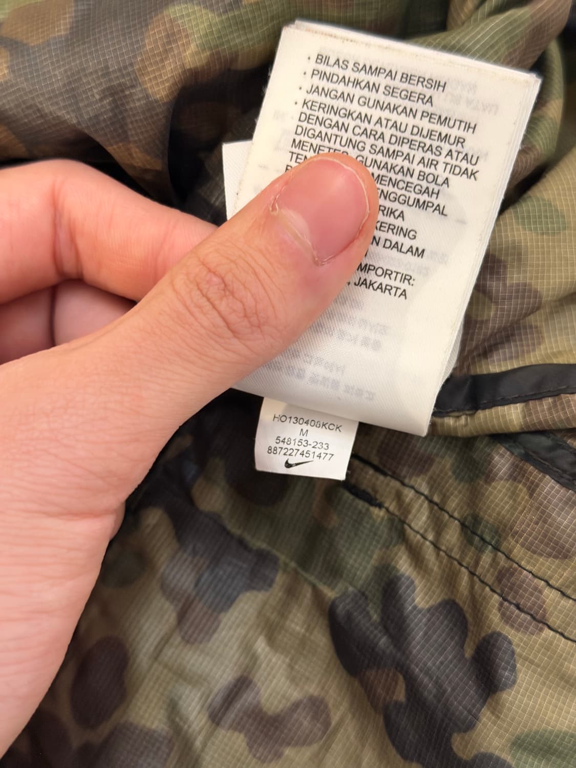 나이키 에어로로프트 러닝 골프 카모 구스다운 패딩조끼 상품이미지5