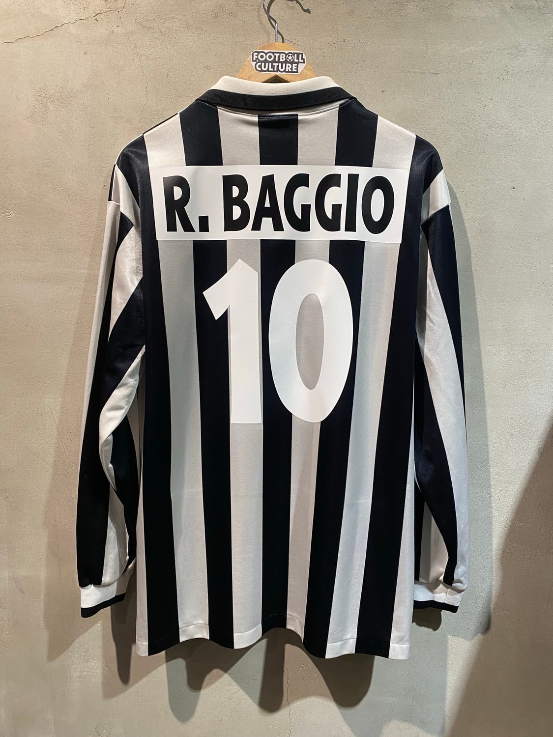 94-95 유벤투스 로베르토 바죠 긴팔 홈 유니폼 상품이미지6