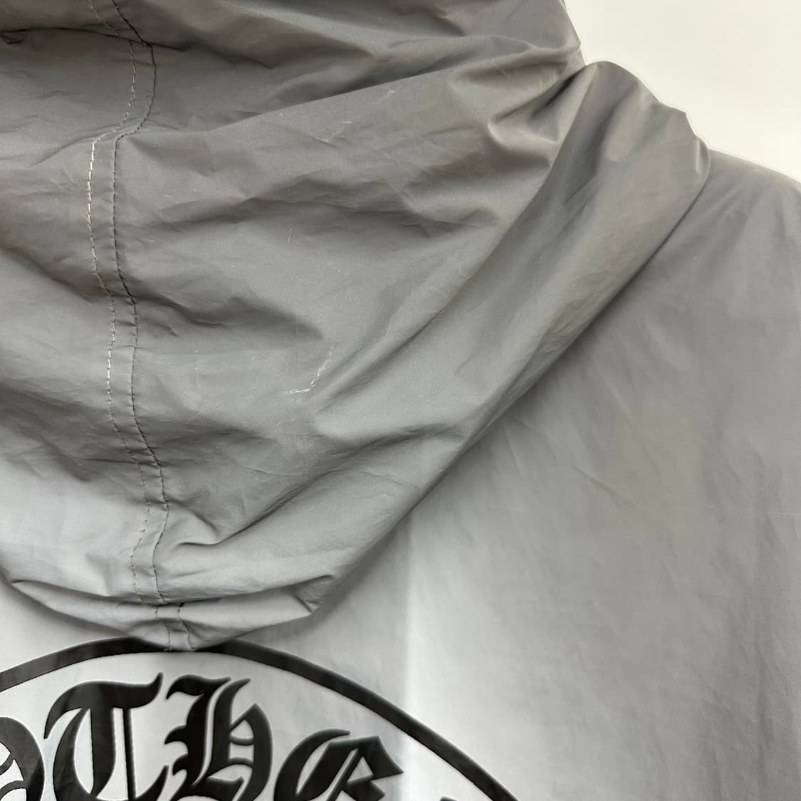 100 바이더알 남자 리플렉티브 루즈핏 바람막이 자켓 상품이미지7