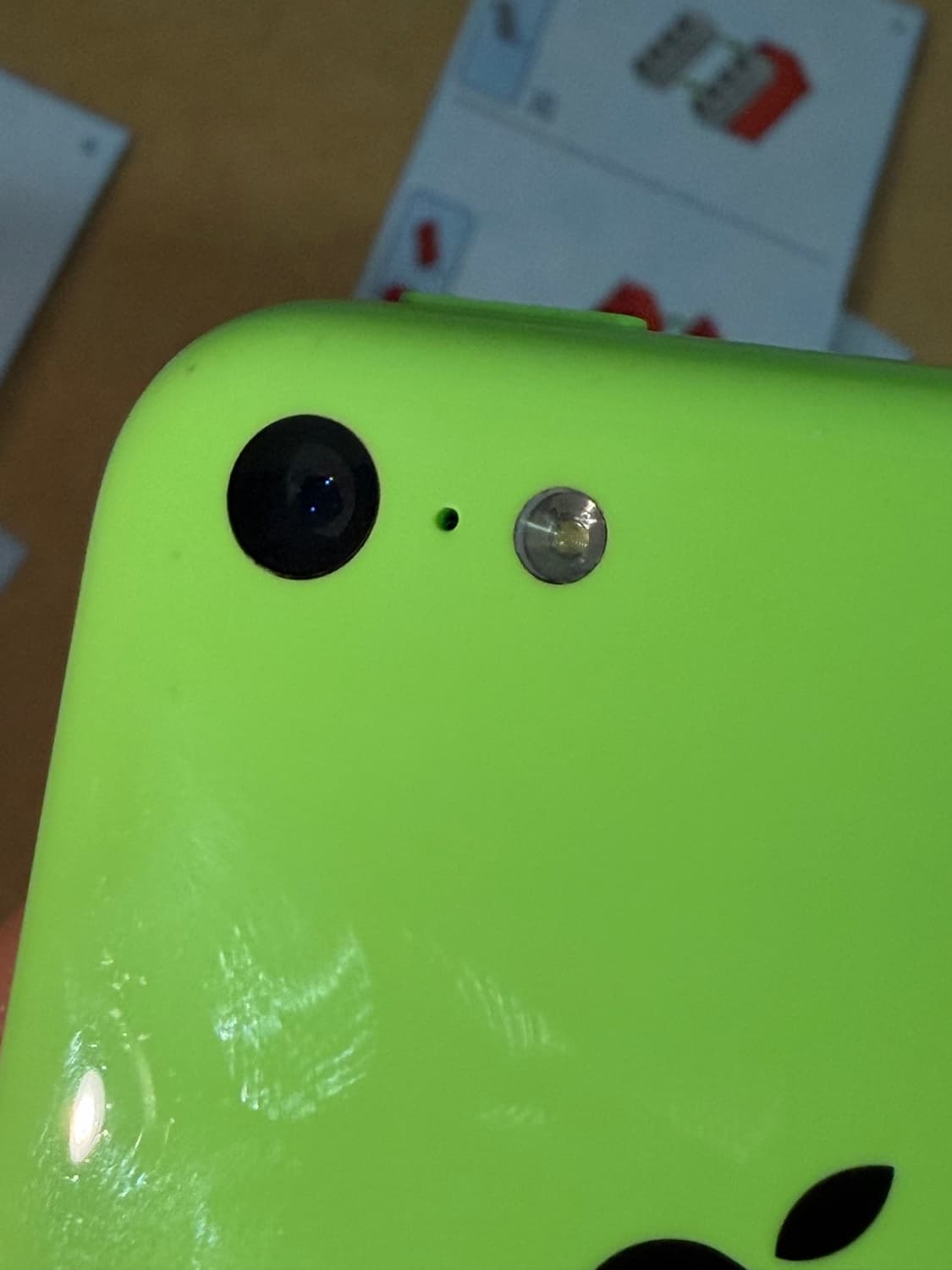 아이폰 5c 그린 16기가 #5612 + 보호필름&투명케이스 상품이미지6