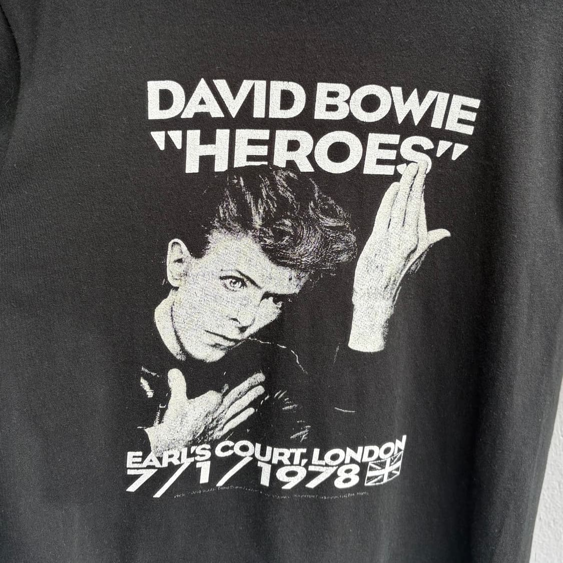 David Bowie 'Heroes' Official tee 상품이미지2