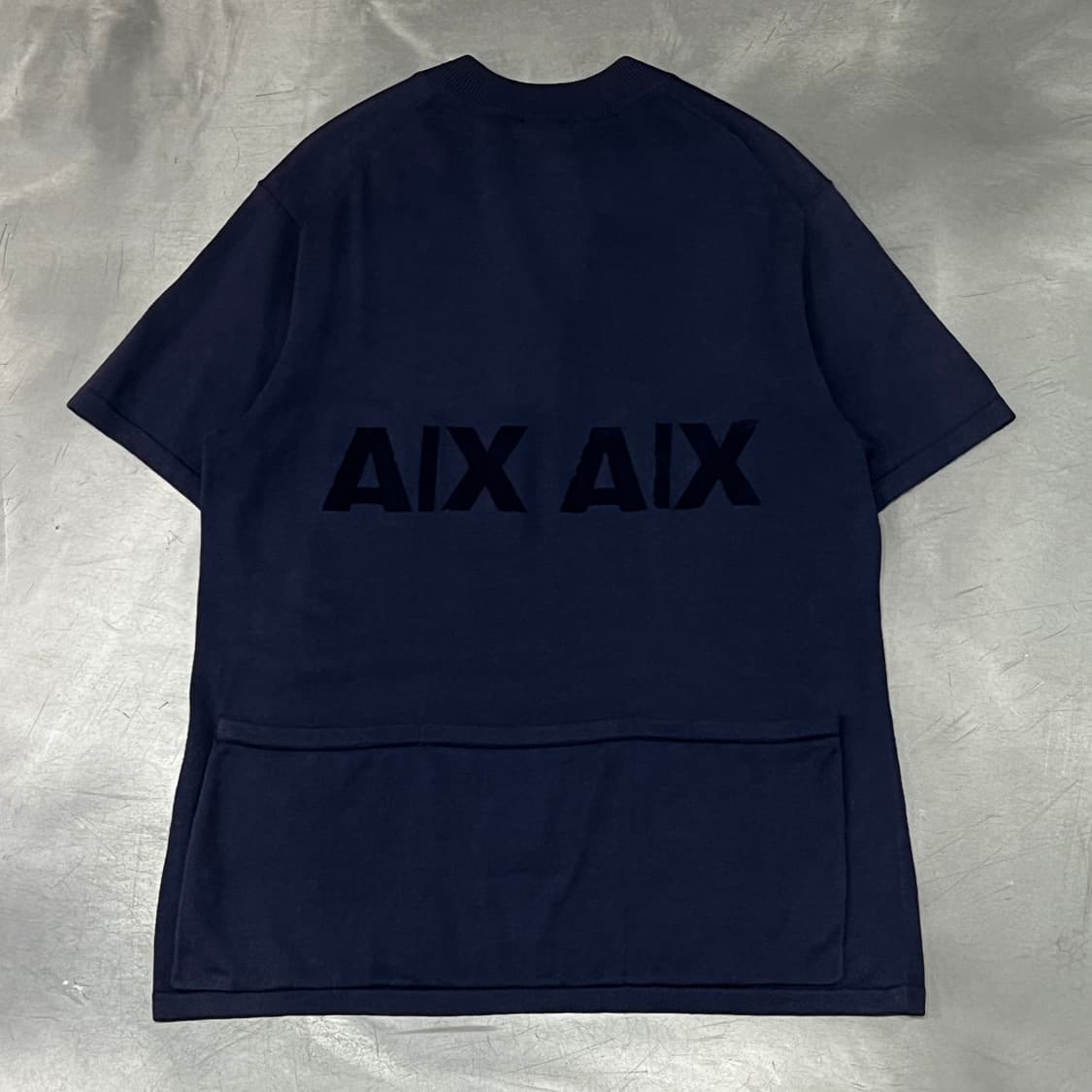  아르마니 익스체인지 반집업 하프 니트 y15834 상품이미지2